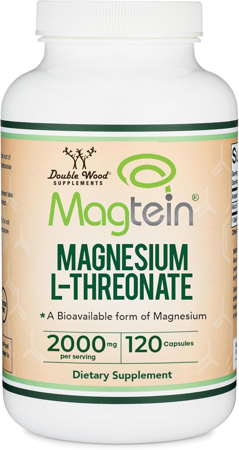 Magnesium L-Threonate 2,000mg Per Serving Magtein, Sleep - Product Imagery