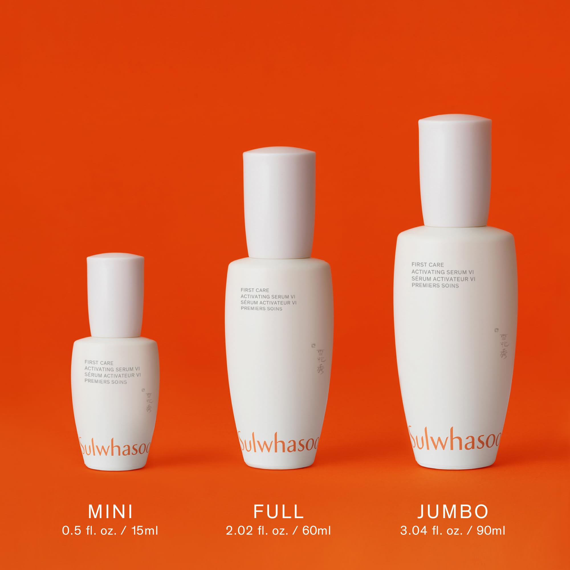 Sulwhasoo First Care Activating Serum with Ginseng, bottle of Korean skin serum for hydration, anti-aging, and skin radiance.