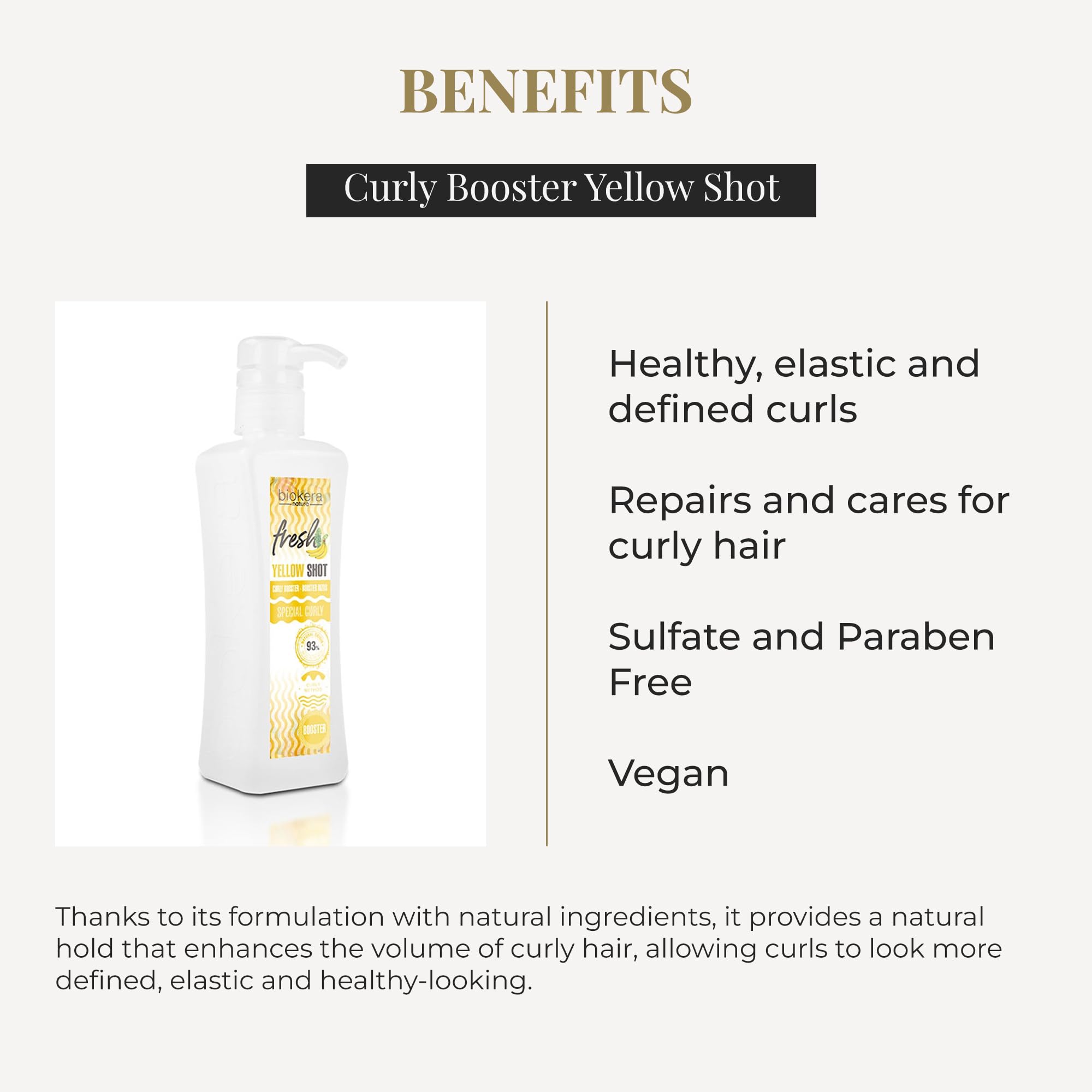 SALERM Curl Activator Gel with yellow shot design, 300ml bottle, for defined, hydrated curls, natural hold, sulfate and paraben free.
