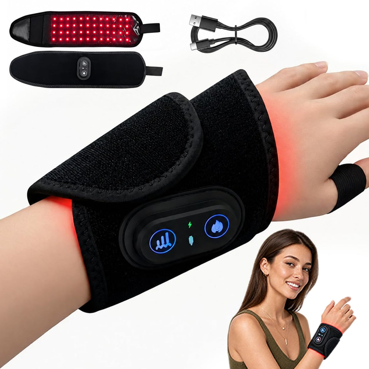 Carpal Tunnel for Kovarias Therawrap Red Light Therayp 3 - CBDYWVR Official Imagery - 2