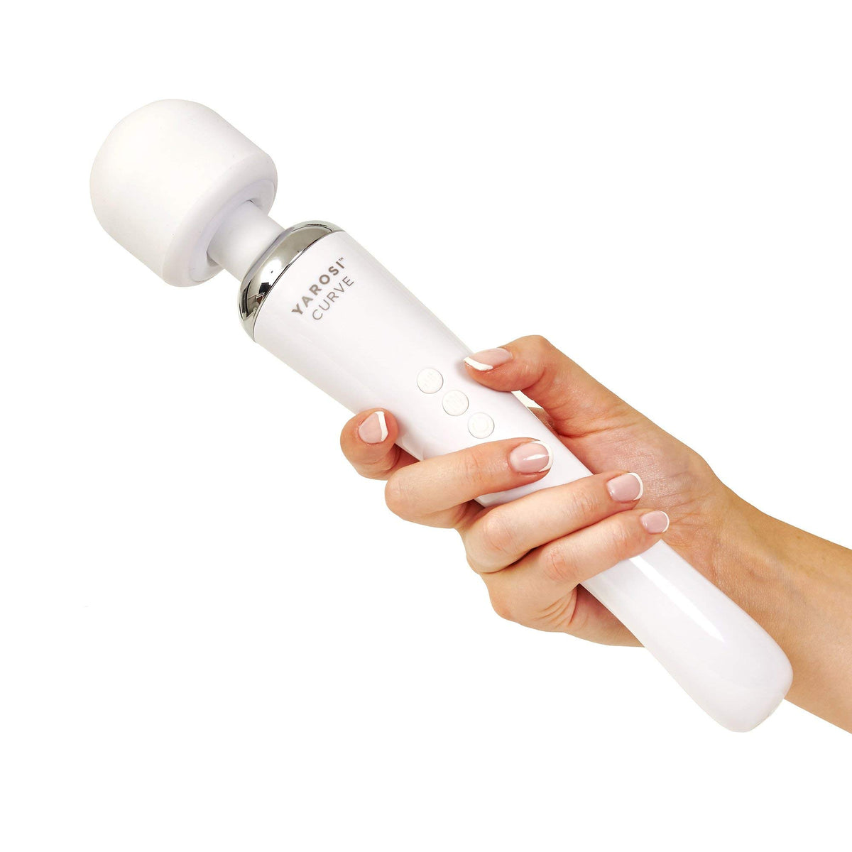 Yarosi Cordless Curve Therapeutic Device - 8 Powerful Speeds and 20 Patterns - for Muscle Aches and Sports Recovery - Re