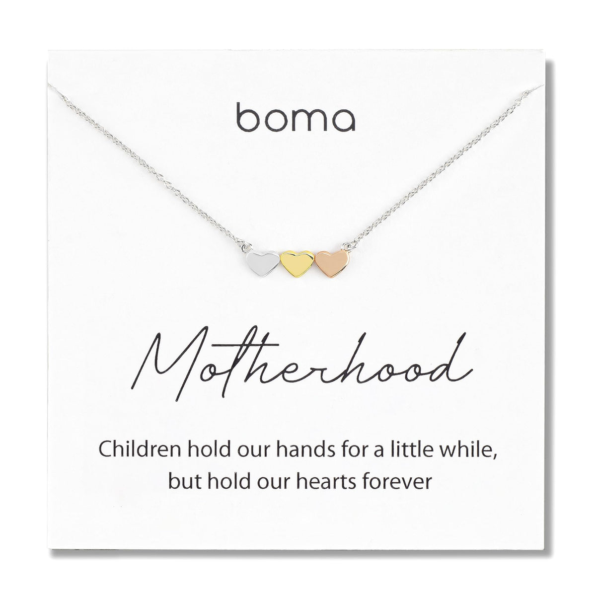 Boma Jewelry Sentiments Collection Motherhood Sterling - Boma Official Imagery - 1