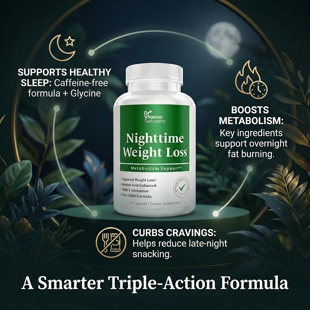 Nighttime Fat Burner – Sleep, Burn & Recover | 30 Caps