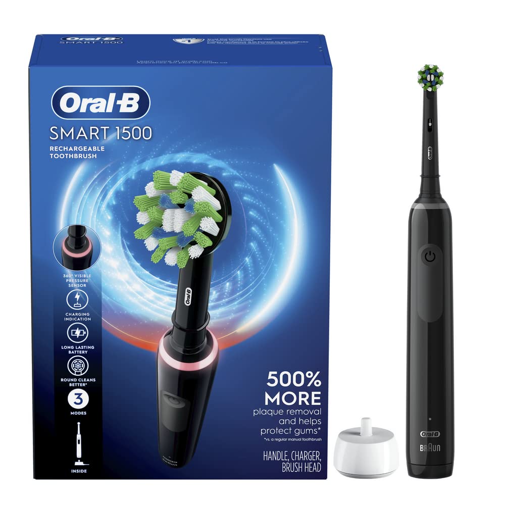 Oral B Smart 1500 Electric Power Rechargeable Battery - Oral-B Official Imagery - 1