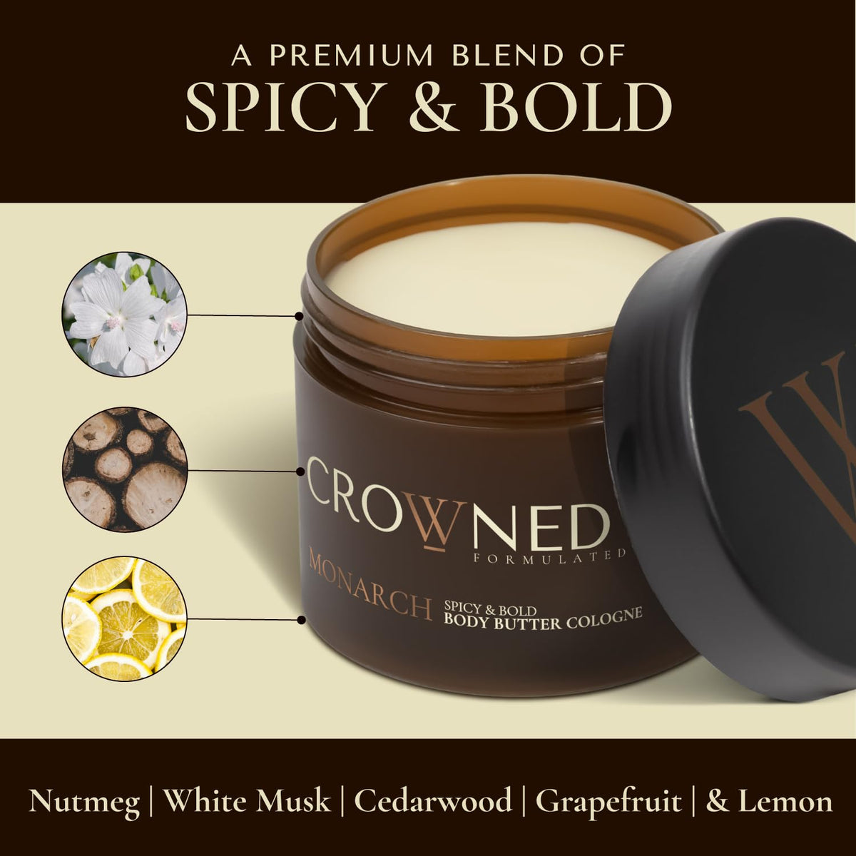 Crowned Skin Body Butter Body Oil Monarch Essentials Spicy - Crowned Skin Official Imagery - 7