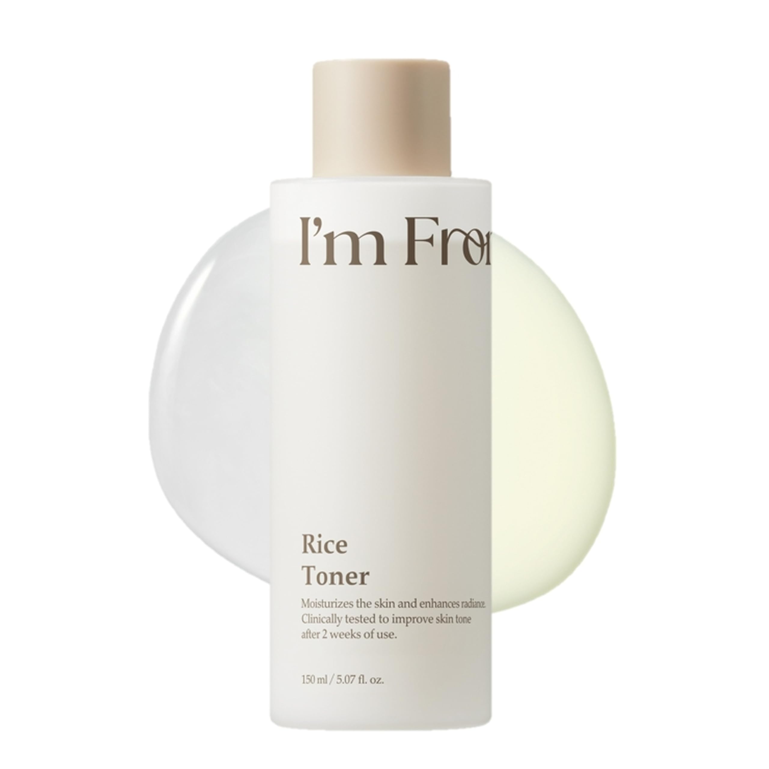 I'm From Rice Toner, Korea Glow Milky Rice Toner, niacinamide, - Product Imagery