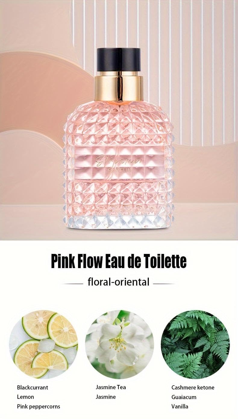 Women's Perfume Set: 4 Floral and Fruity Fragrances in a Gift Box, 105(25ml x3 +30ml) ml Total (3.5oz). Perfect for Gift