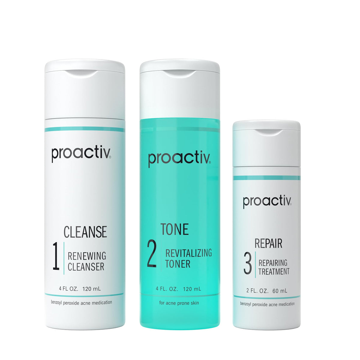 Proactiv Solution Acne Treatment Kit, Original 3-Step Face Routine, 60-Day – product photo (Facial Kits)