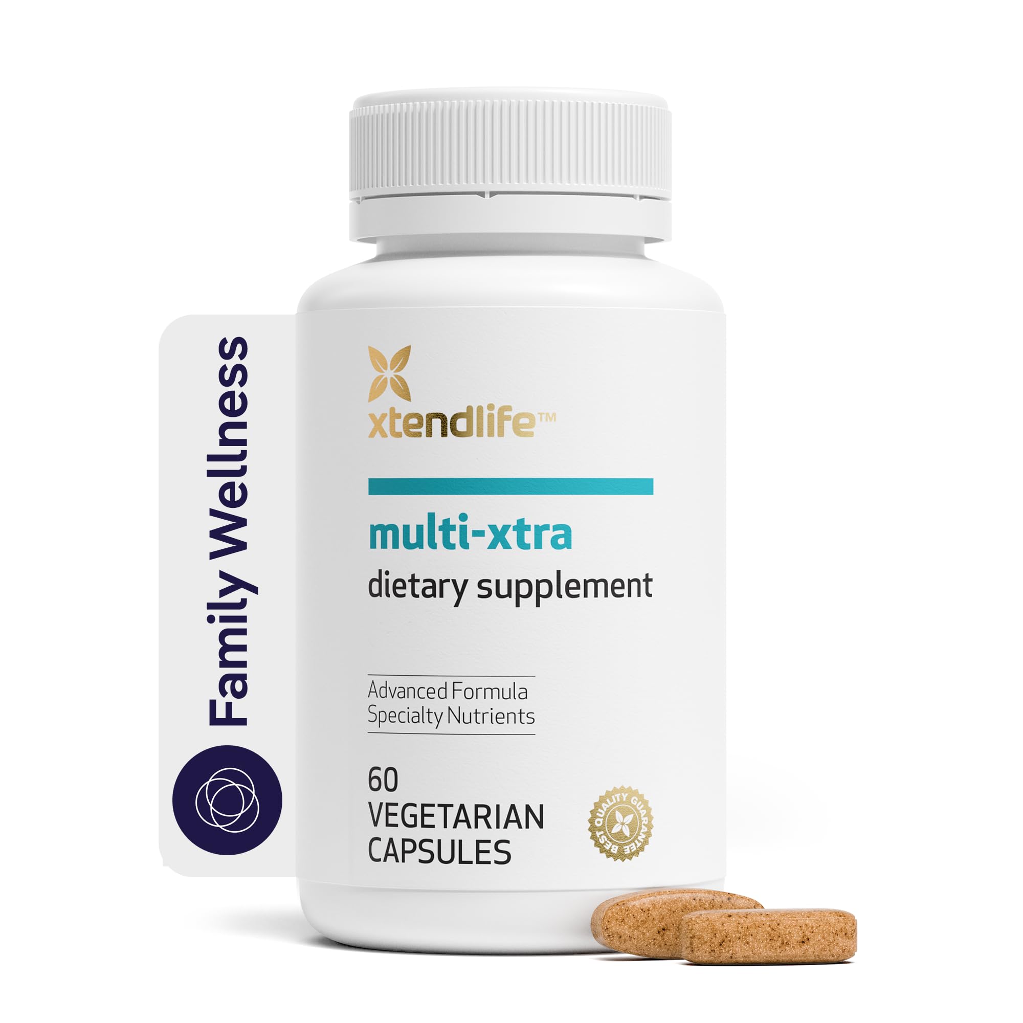 Xtendlife Multi‑Xtra Daily Multivitamin Supplement, 30 Day Supply - Product Imagery