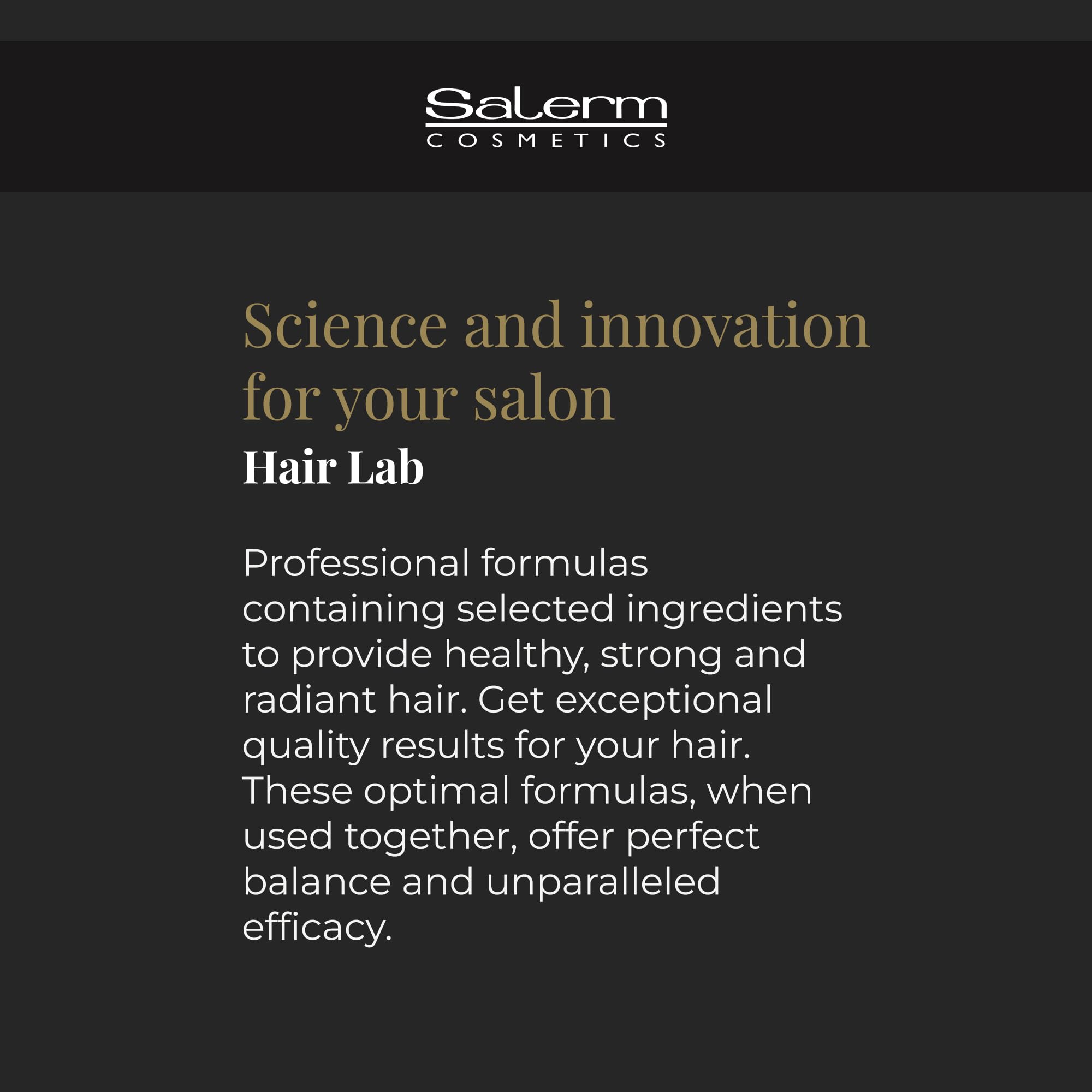 SALERM - Hair Conditioner - Multi-Proteins Hair Lab Balsam - 600 ml - Helps Strengthen and Repair Hair - Adds Volume - Paraben-Free