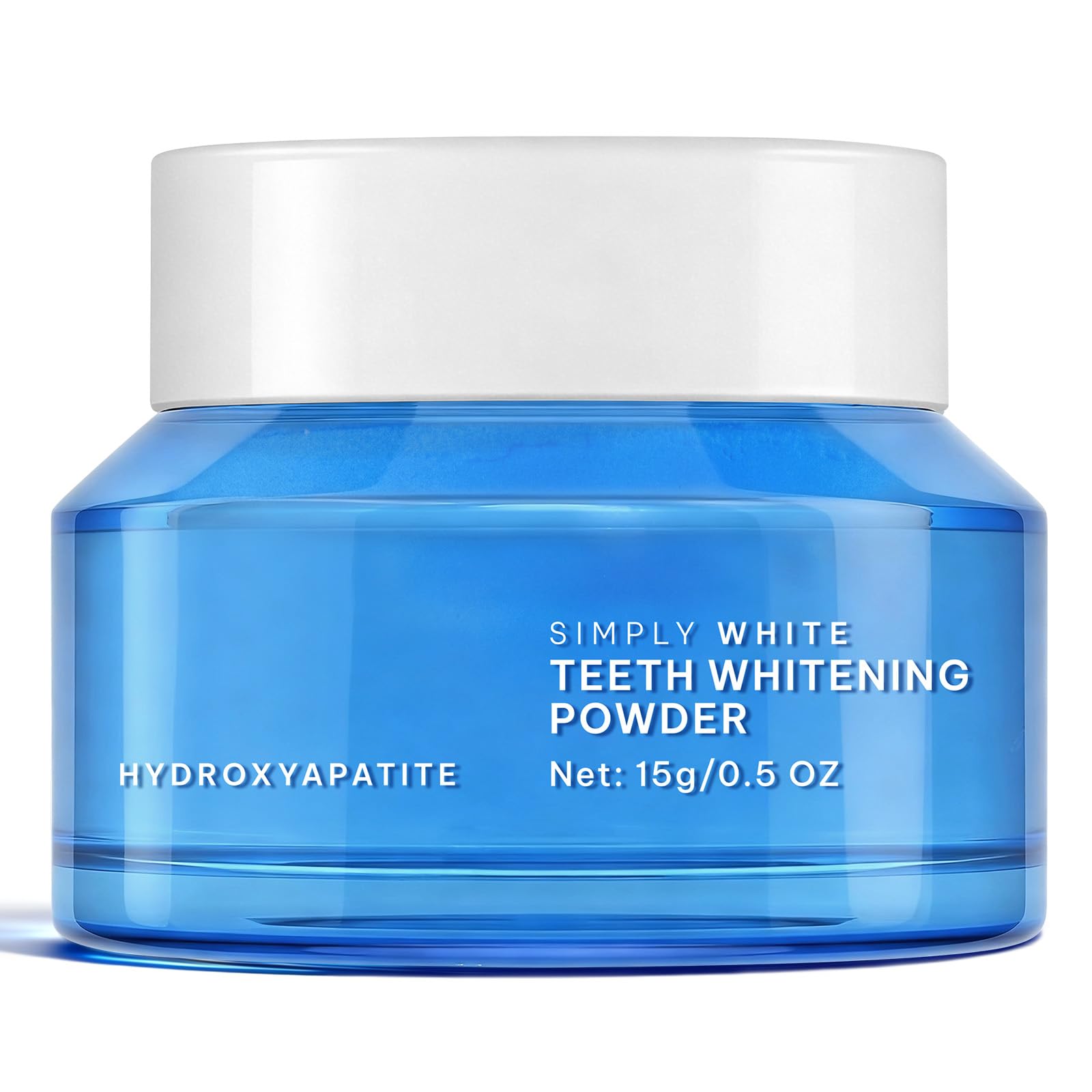 Enamel-Safe Teeth Whitening Powder - Hydroxyapatite - Gentle on - Product Imagery