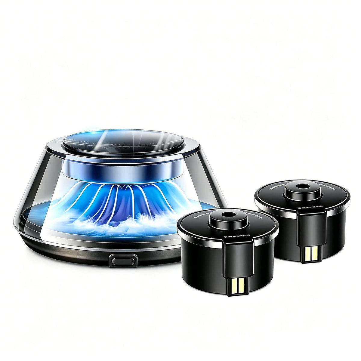Kwak s Smart Car Air Freshener Diffuser Automatic On Off LED - Kwak's Official Imagery - 1