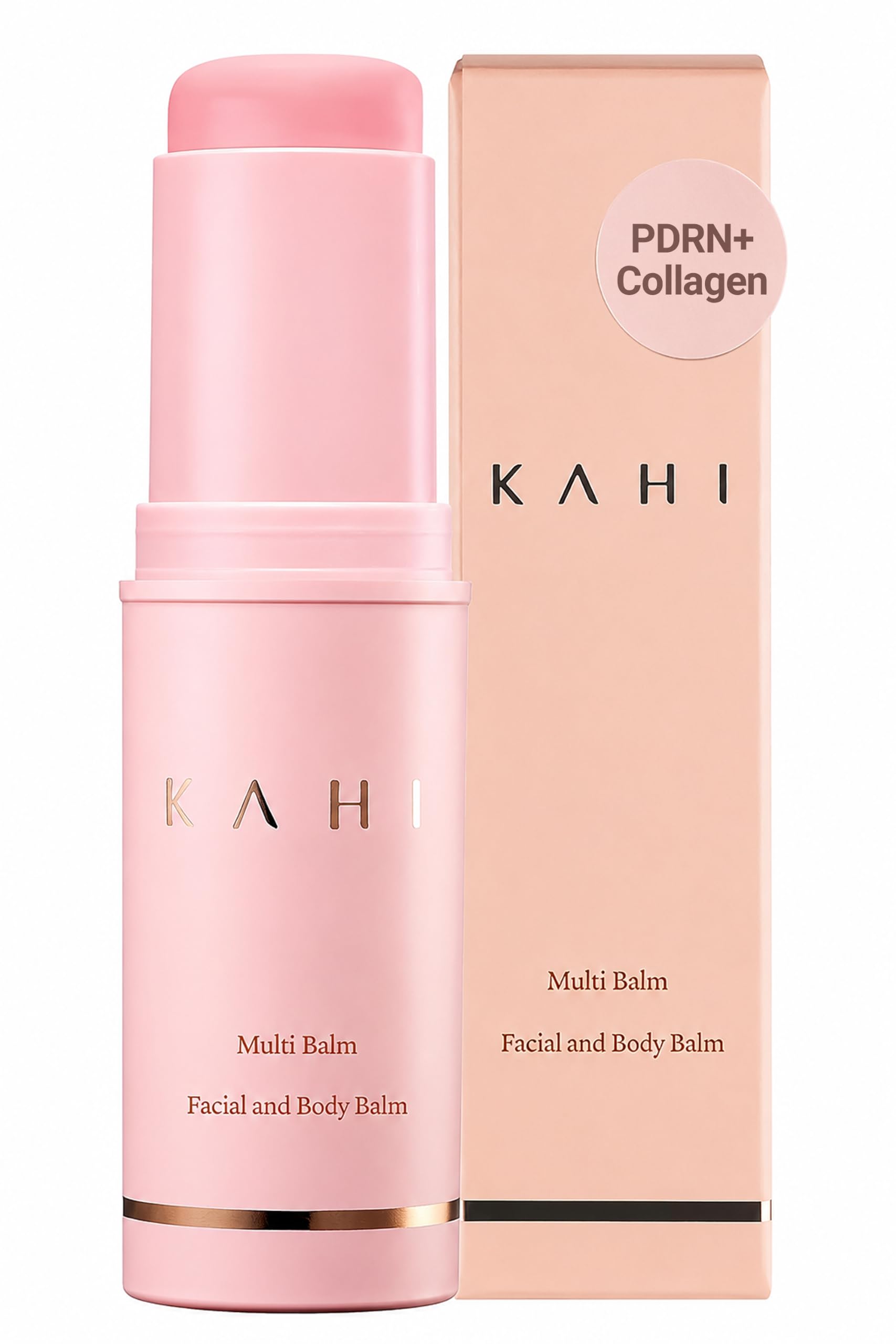 KAHI Wrinkle Bounce Multi Balm Stick - PDRN Collagen Facial & - Product Imagery
