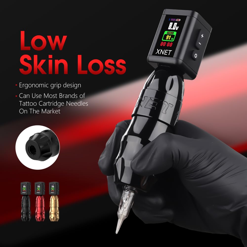 Xnet Sita Wireless Tattoo Gun with Lupo 2000mAh 1500mAh - XNET Official Imagery - 6