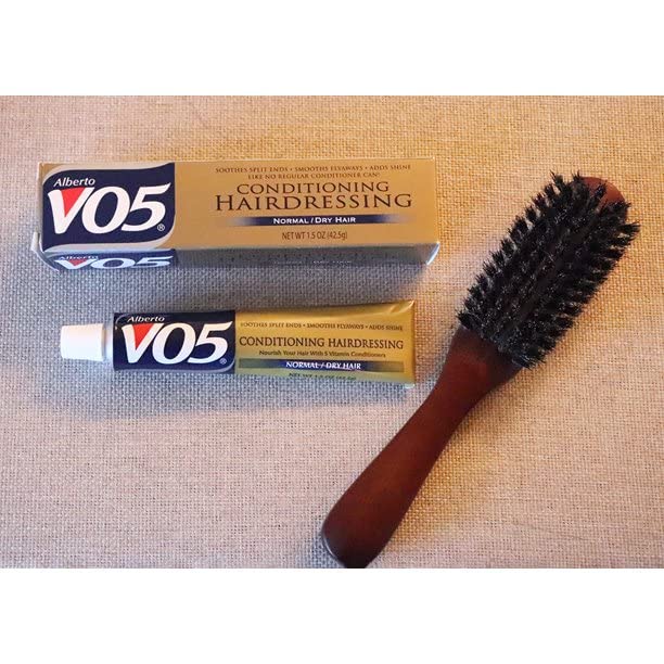 Alberto VO5 Conditioning Hairdressing - Normal to Dry Hair - Hair Conditioner Smooths Frizz and Enhances Color Vibrancy - 1.5 oz - Pack of 4