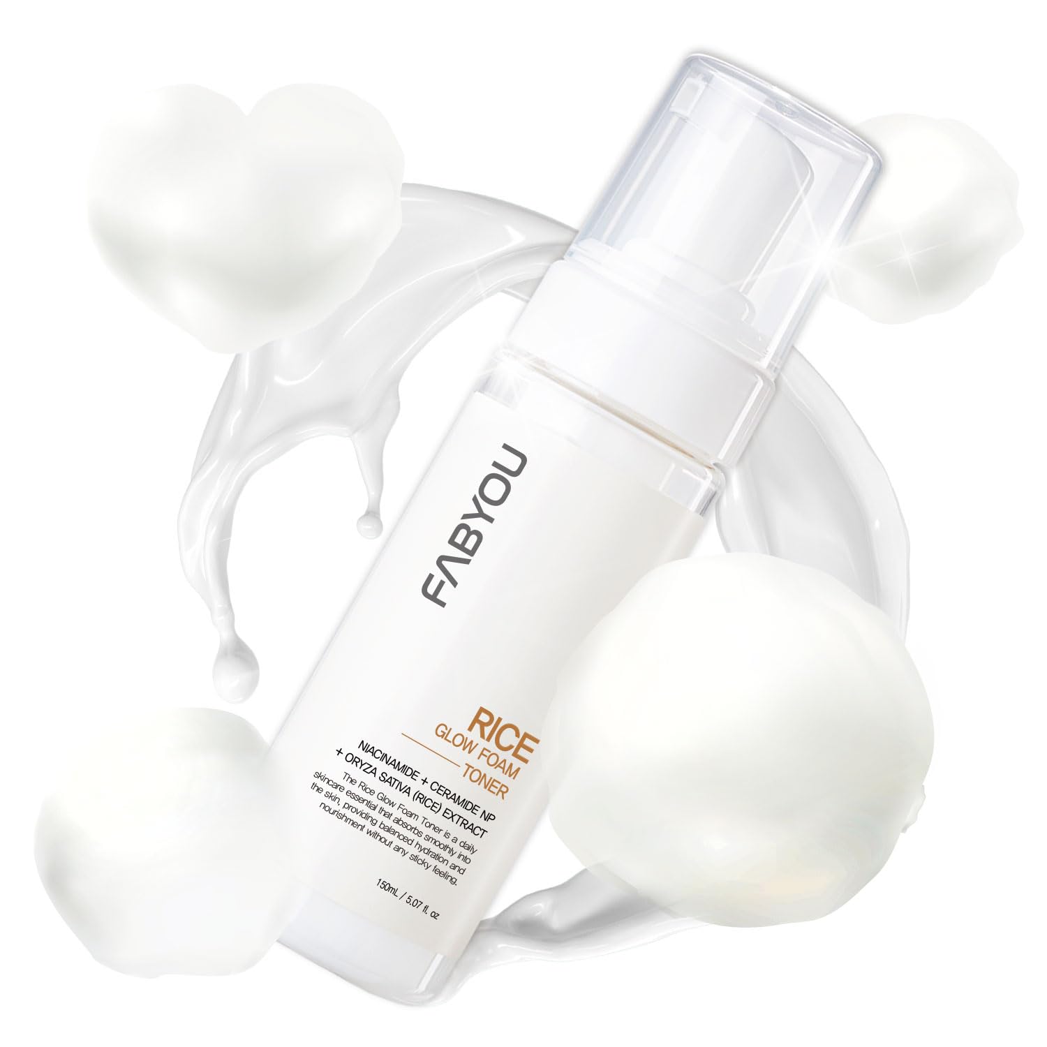 Rice Glow Bubble Toner 5.07 fl oz - Milky Toner for Sensitive - Product Imagery