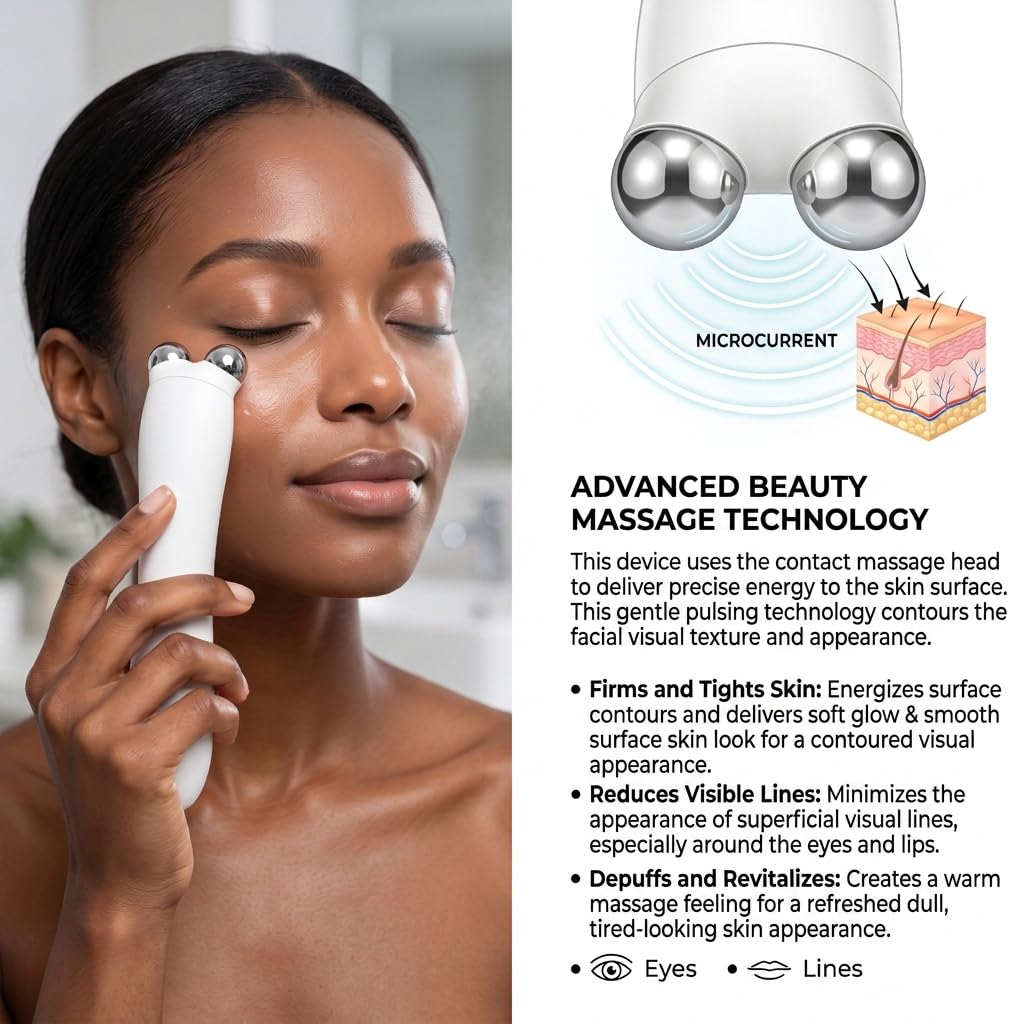 Microcurrent Facial Wand 3 Modes Portable Skin Care Device - AuthHair Official Imagery - 7