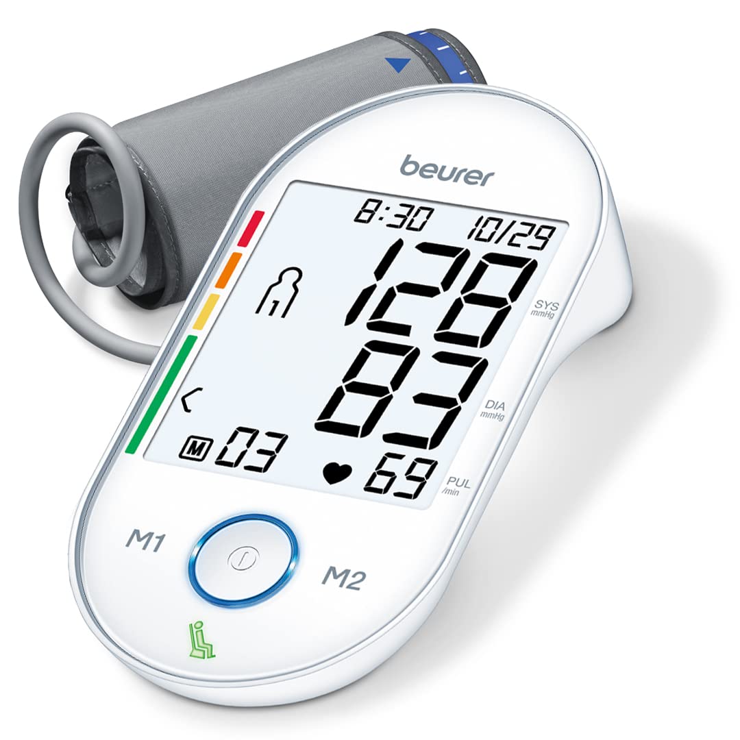Beurer BM55 Blood Pressure Machine – XL Backlit Display, - Product Imagery