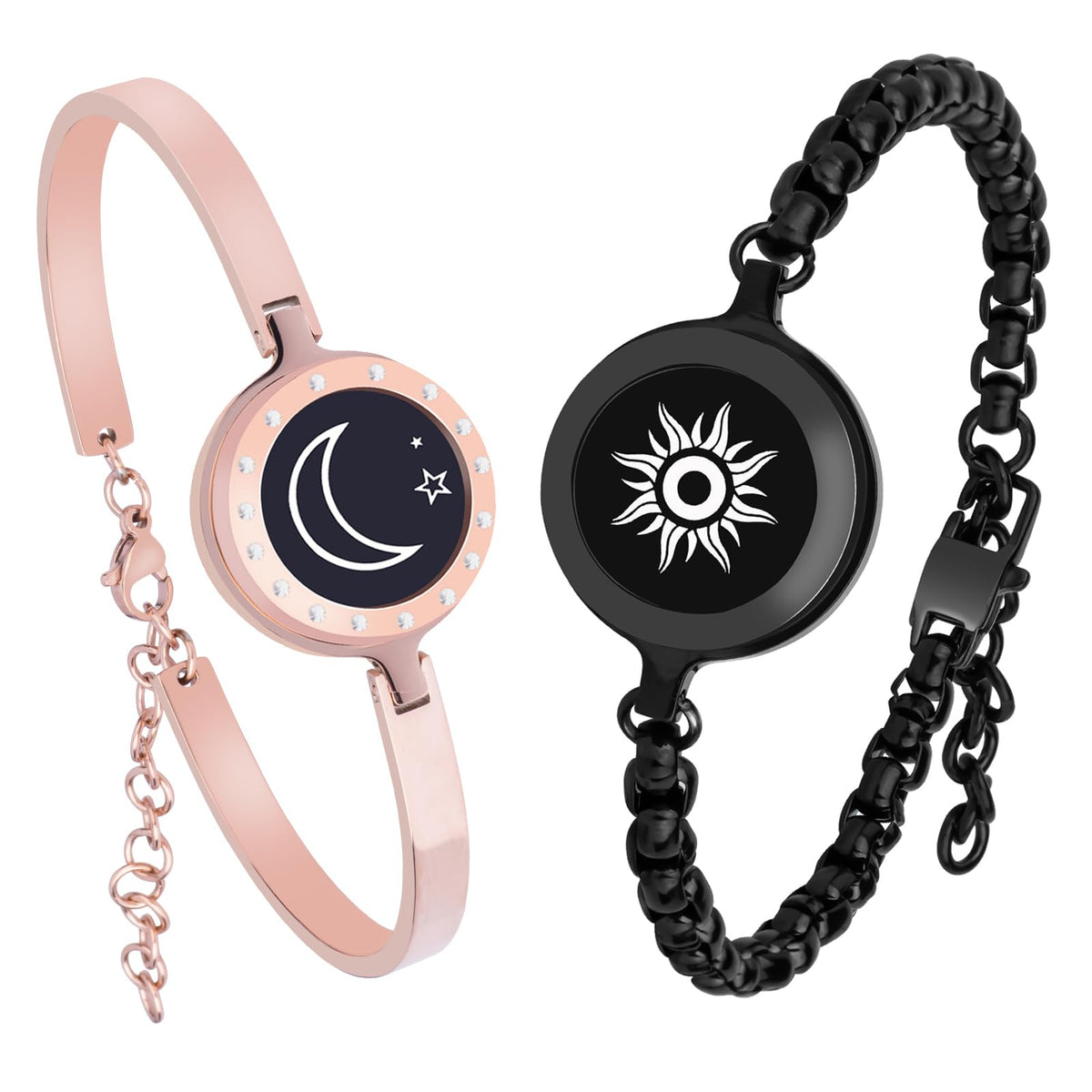 INOWL Long Distance Touch Bracelets Remote Intelligent Matching Couple Bracelets,Bracelets Jewelry new34 – product photo