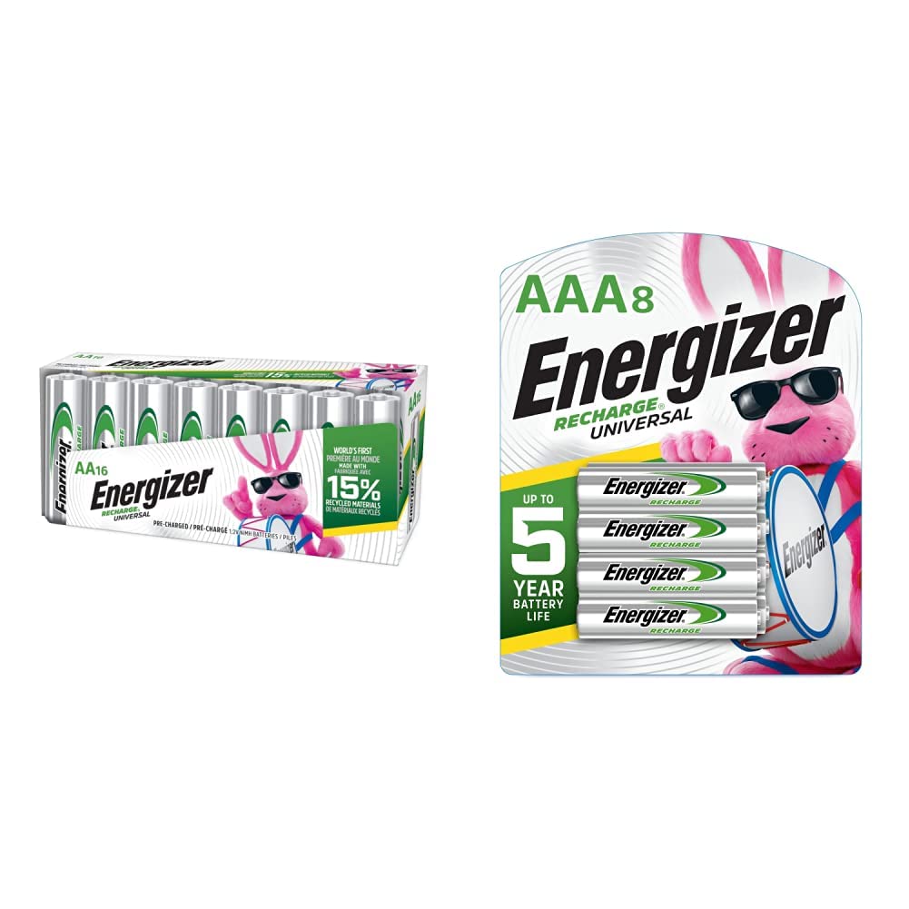 Energizer Rechargeable AA Batteries Recharge Universal - Energizer Official Imagery - 1