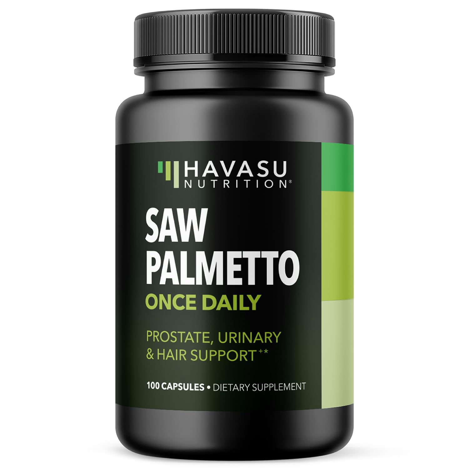 Saw Palmetto for Men Prostate Health Supplement, 500mg Per - Product Imagery