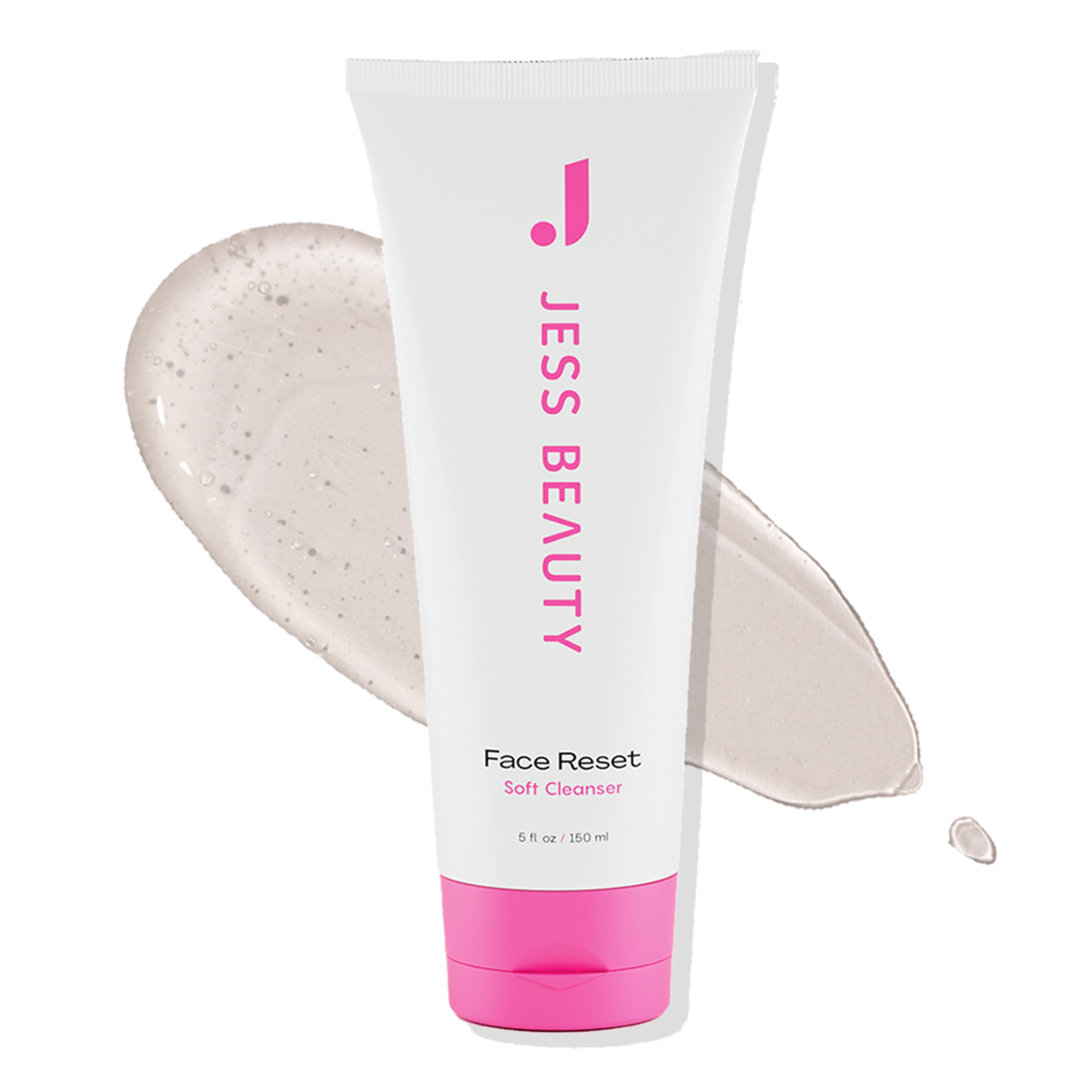 JESS BEAUTY | Face Reset Cleanser | Gentle Hydrating Gel Face - Product Imagery