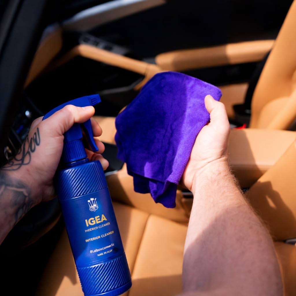 Labocosmetica IGEA Quick Refresh Interior Cleanser | Fast Wipe for Dashboards Trims and Touchscreens | Multi-Surface Int
