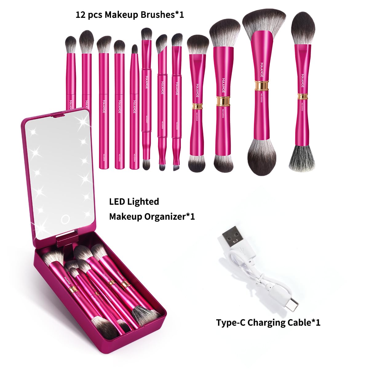 MAANGE – Brush Sets on display