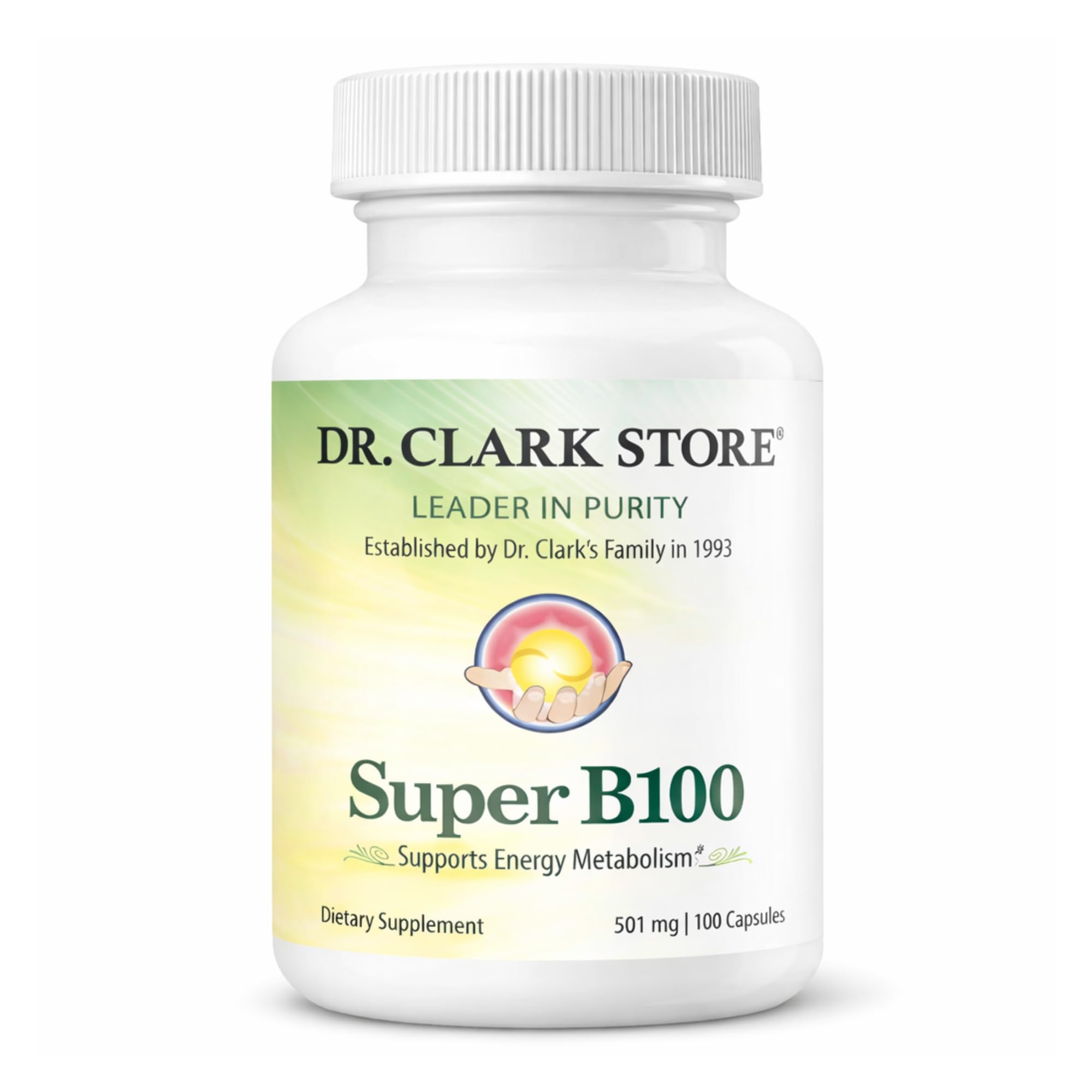 Dr Clark Store Vitamin B Complex (Super B100), 100 Gelatin - Product Imagery