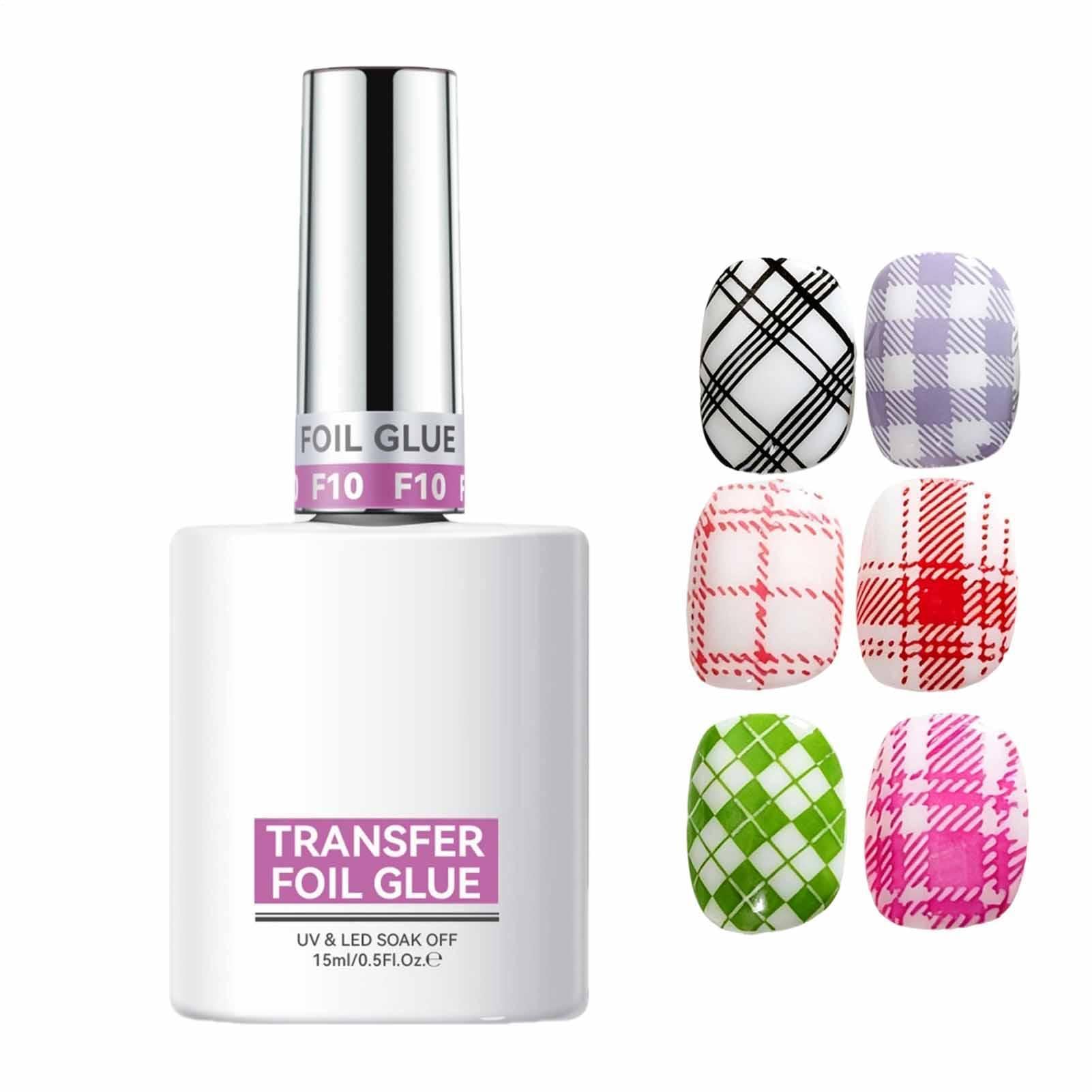 Foil Gel Transfer, for Nails Fine, Brush Smooth Layer, Resin Base Cosmetics