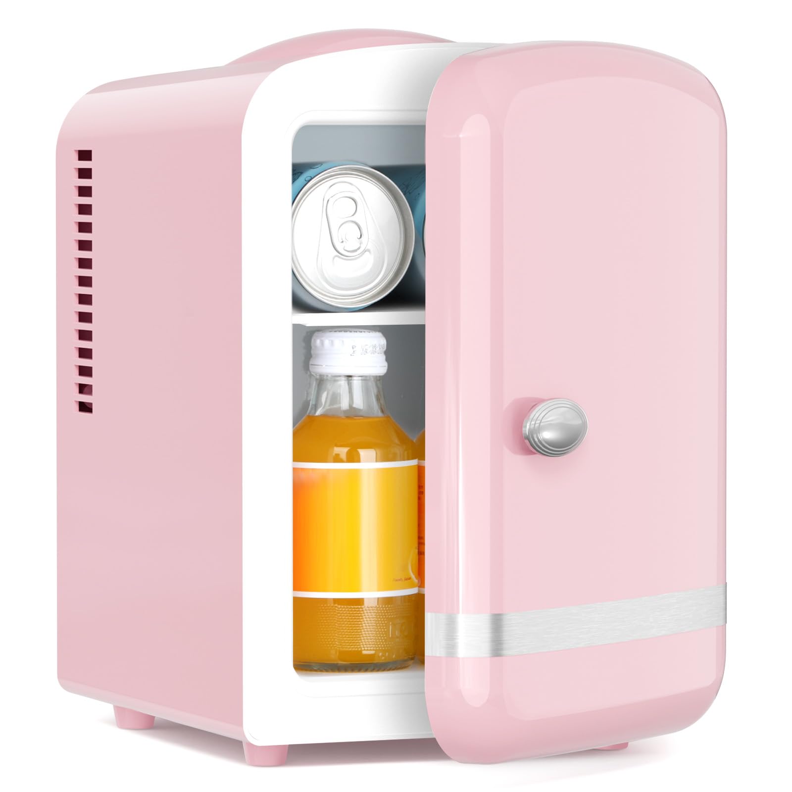 Antarctic Star 4L/6 Cans Compact Refrigerator,Portable Mini - Product Imagery