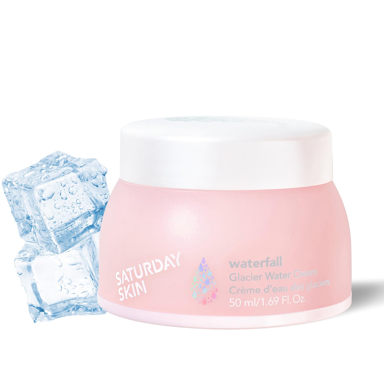 Saturday Skin Waterfall Glacier Water Cream: Oil Free Gel - Product Imagery