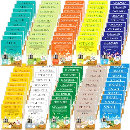 100 Pcs Combo Ultra Hydraiting Essence Mask Korean Facial - OBS lab Official Imagery - 1