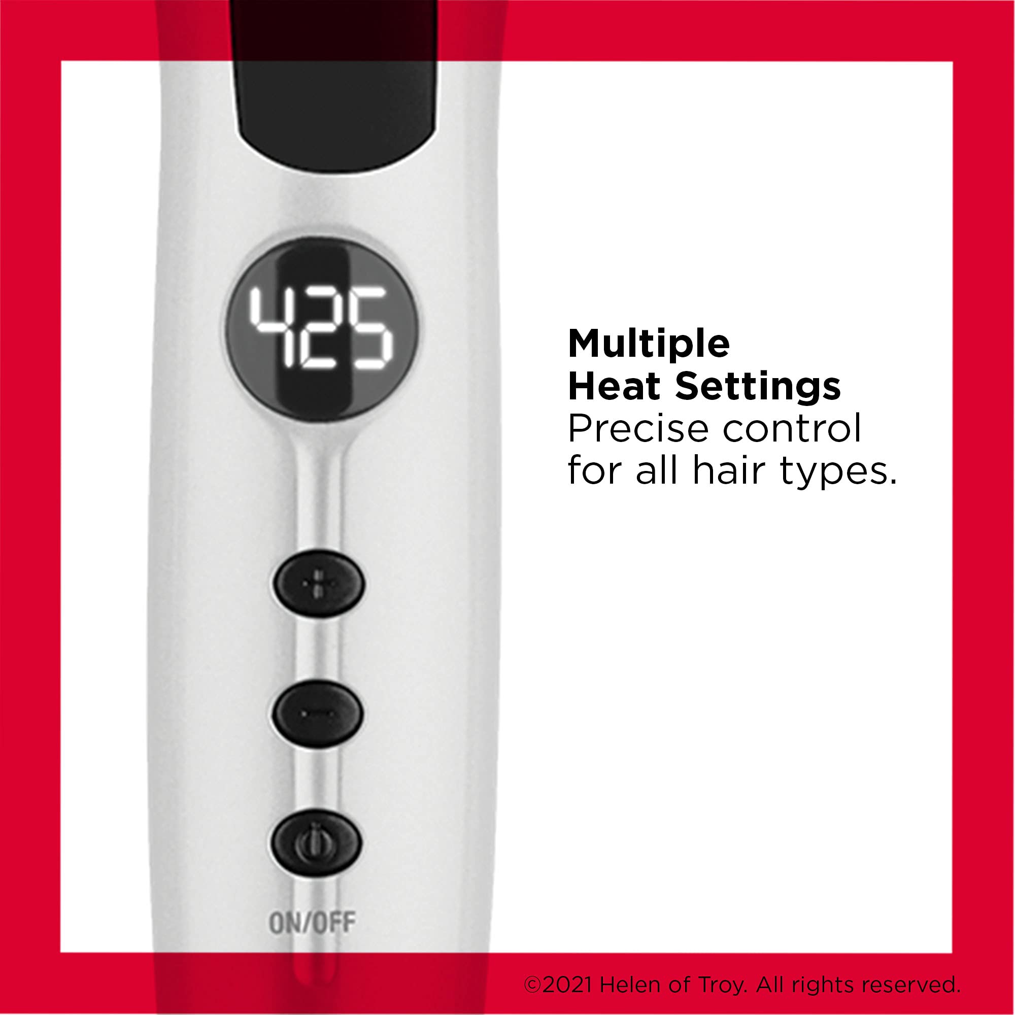 Revlon Crystal C ceramic 1-inch curling iron for creating smooth, shiny curls and waves with ceramic heating technology.