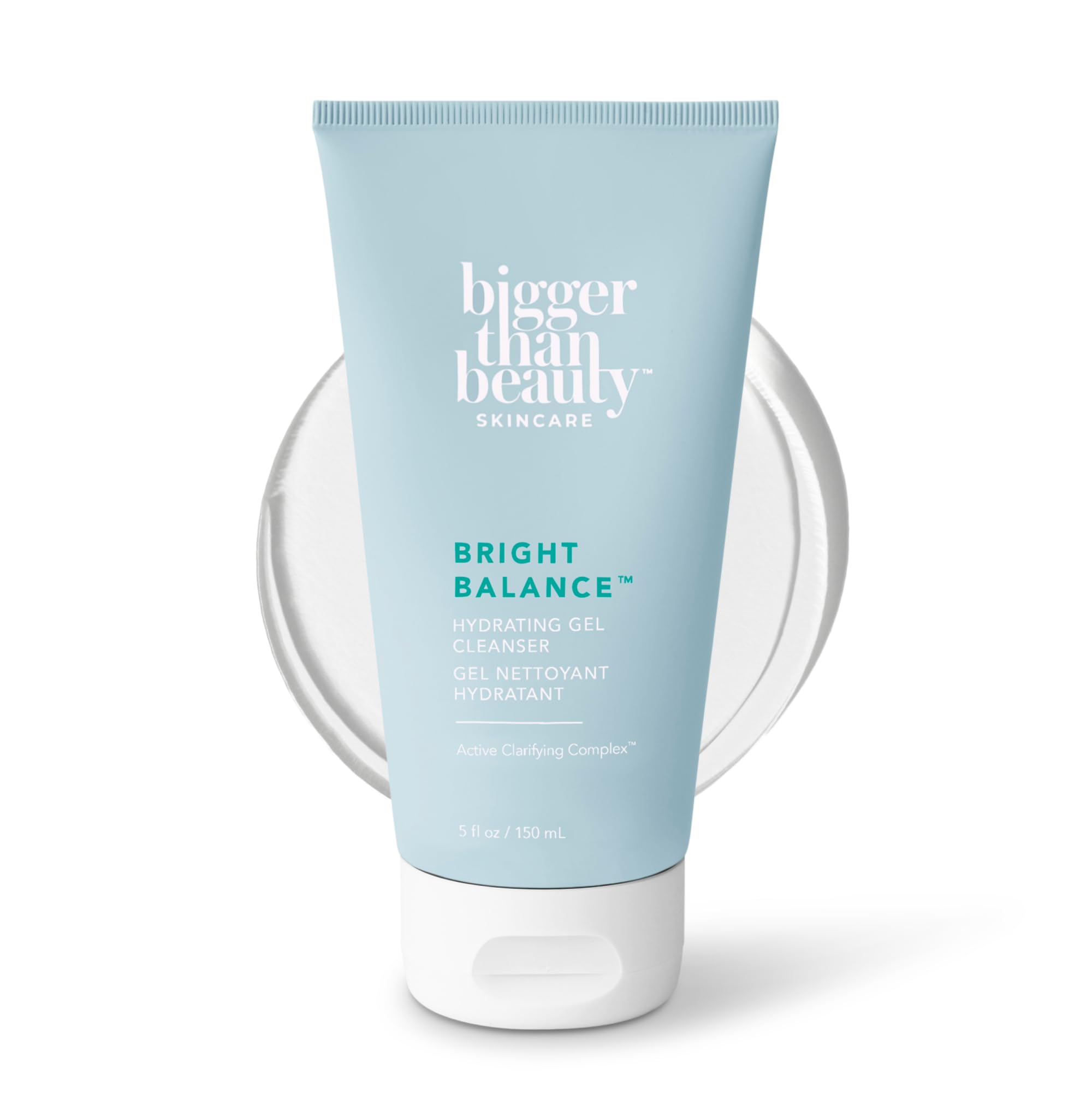 Bigger Than Beauty Hydrating Gel Cleanser & Makeup Remover - Product Imagery