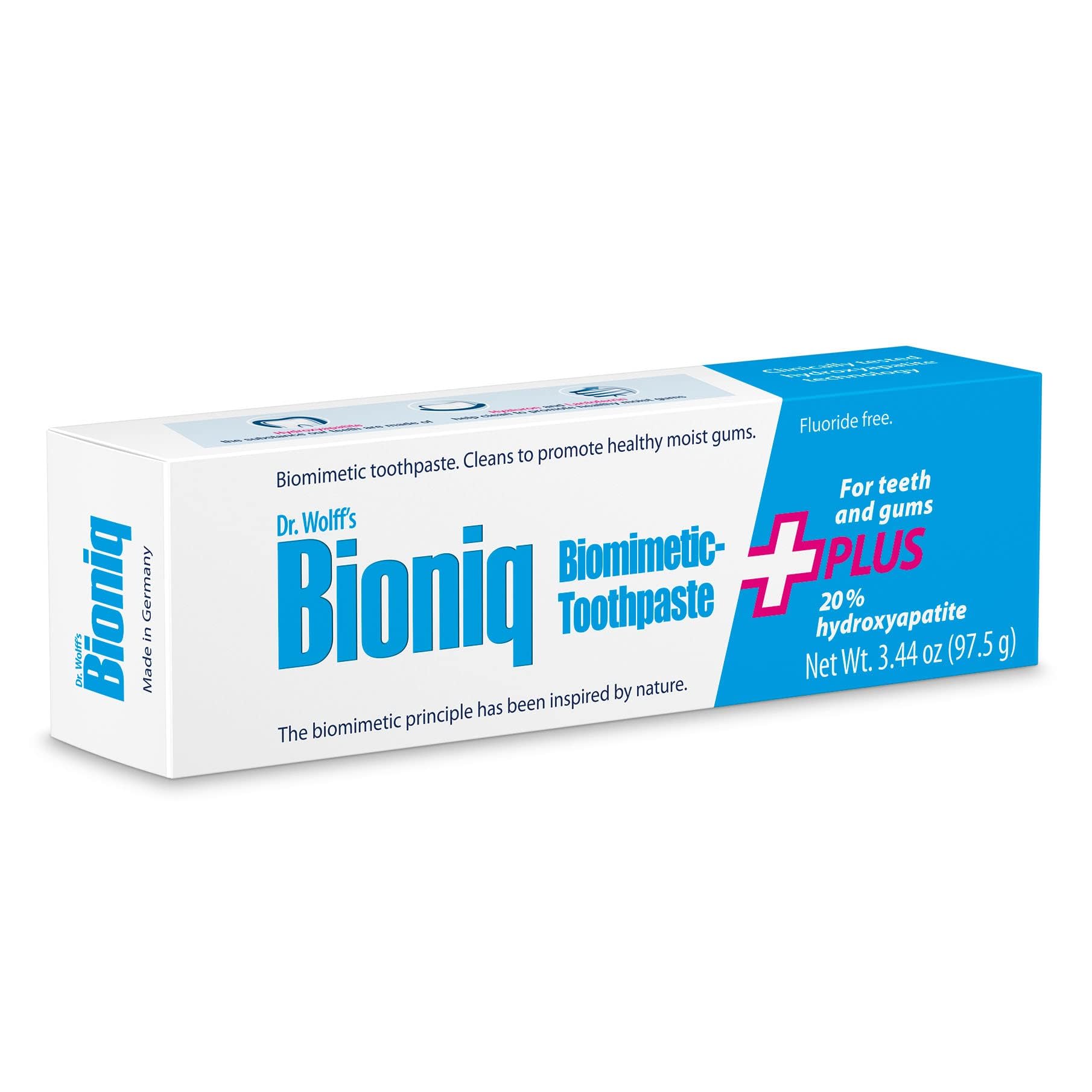 Bioniq Plus Moist Gums 20% Hydroxyapatite Toothpaste 3.44 OZ