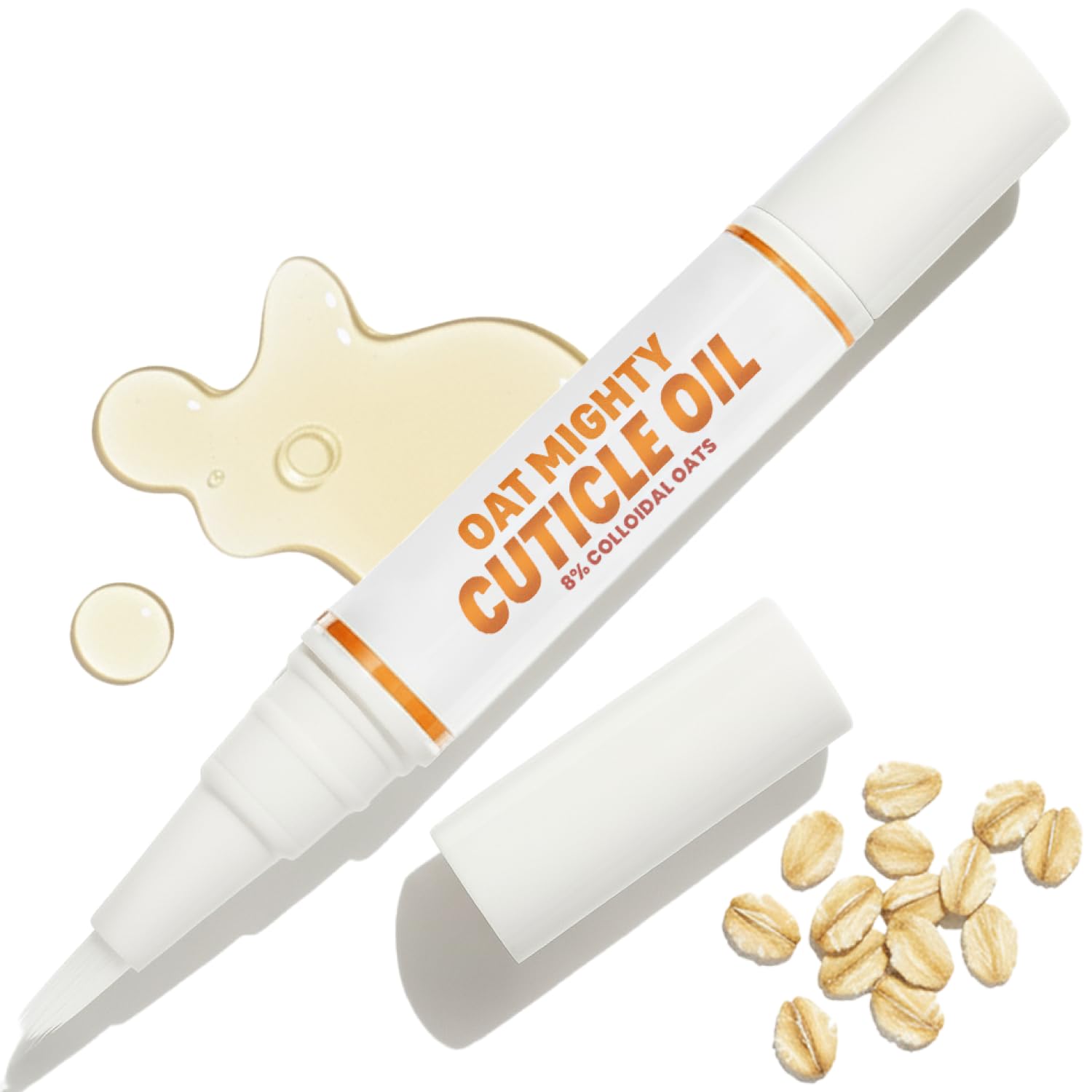 Handmade Heroes 8% Colloidal Oat Cuticle Oil Pen For Dry Cuticles Repair