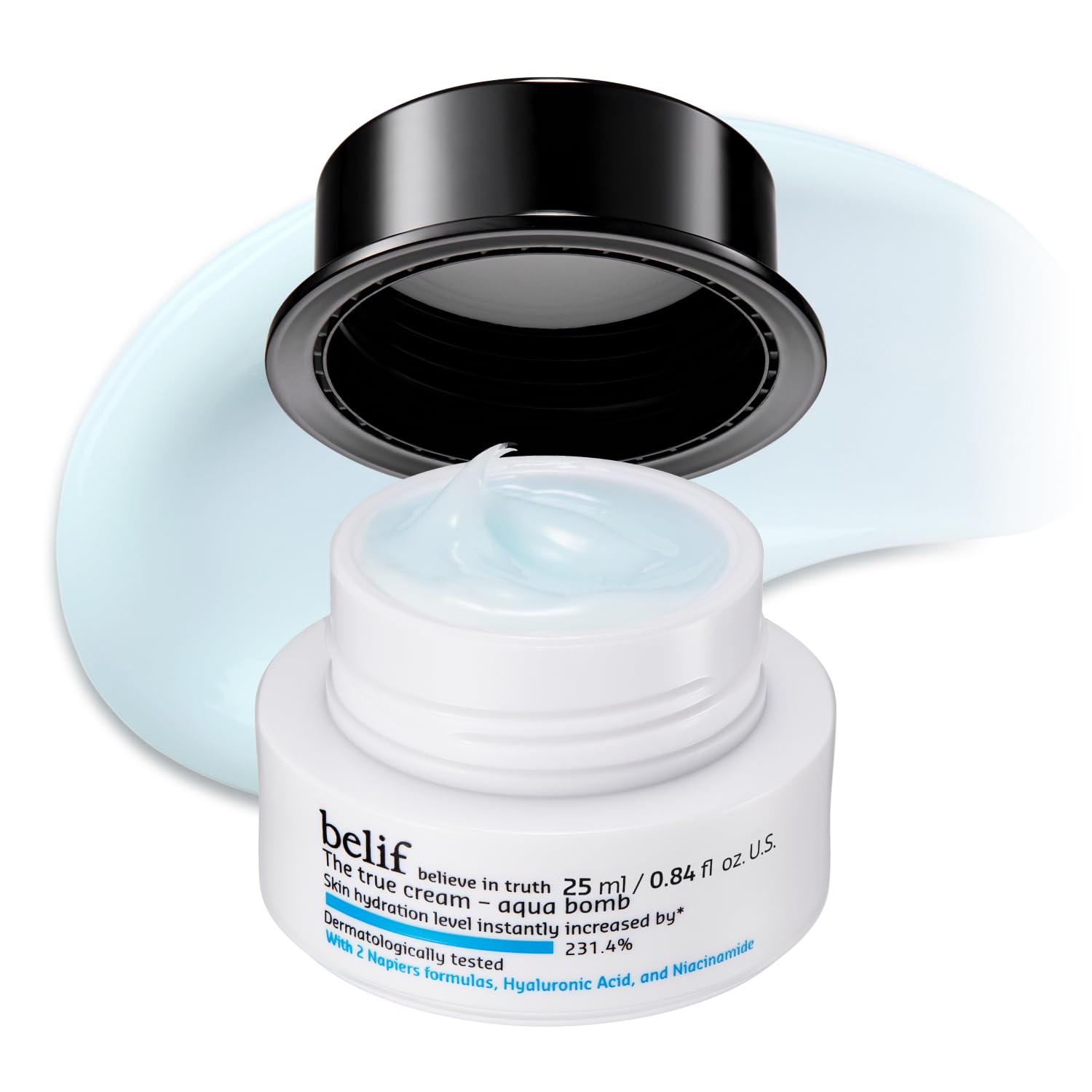 belif Aqua Bomb – Daily Niacinamide Hydrating Moisturizer, - Product Imagery