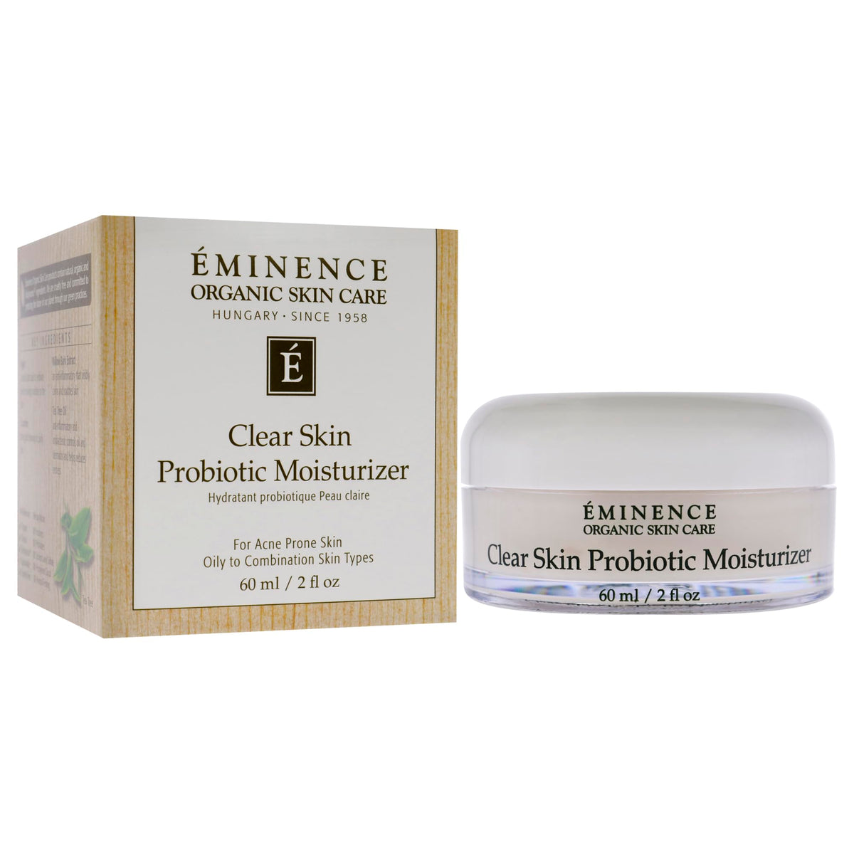 Eminence Clear Skin Probiotic Moisturizer 2 Fl Oz - Eminence Official Imagery - 4