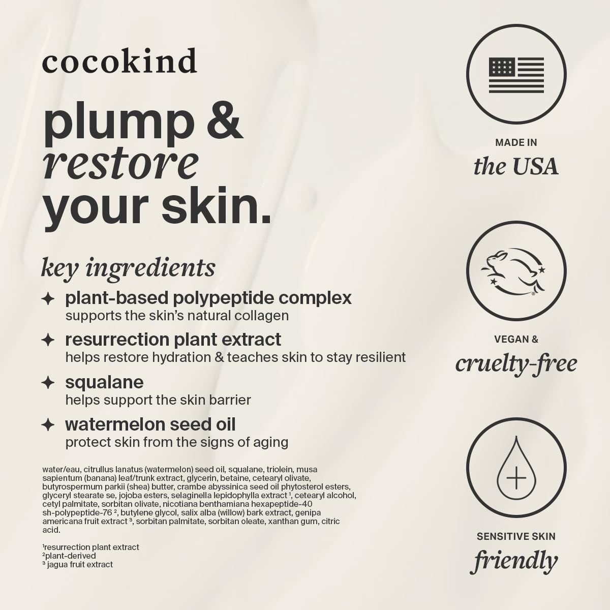 Cocokind – Face Moisturizers on display