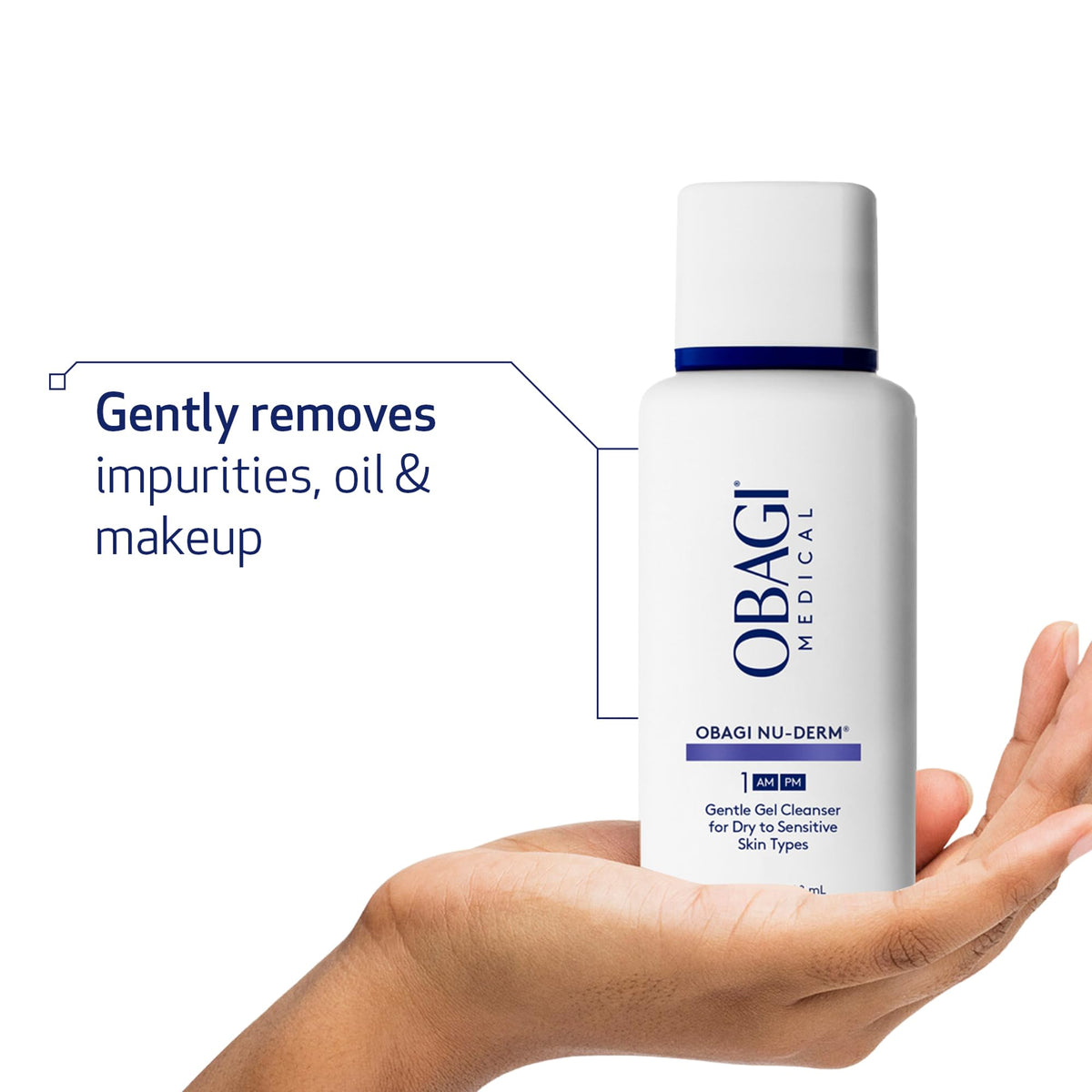 Obagi Nu-Derm Gentle Cleanser – packaging and label