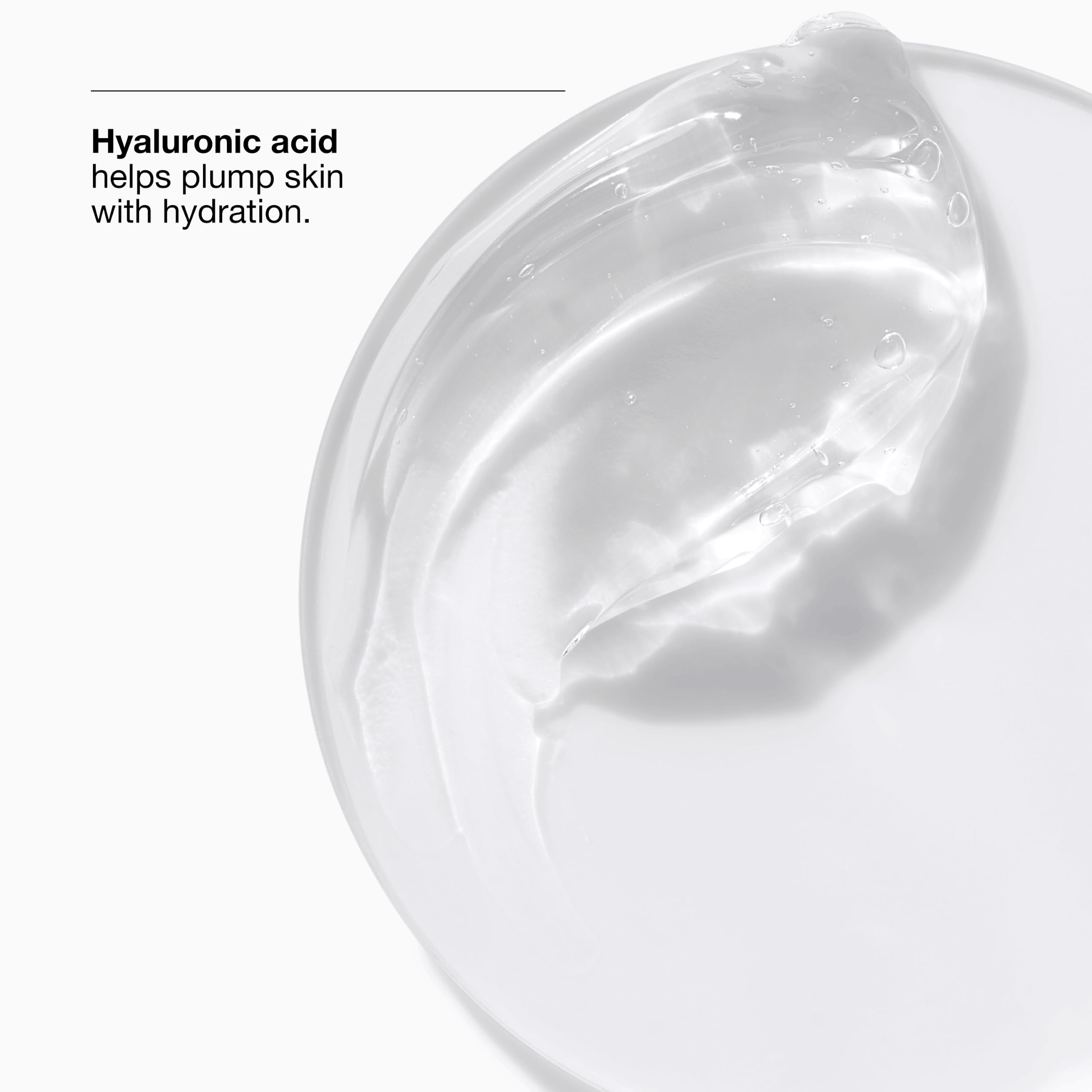 Clinique 3-Step Hydrating Jelly moisturizer with hyaluronic acid, clear gel texture, suitable for all skin types, 4.2 fl oz