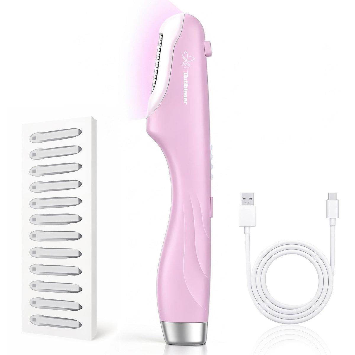 Butiblener Sonic Dermaplane razor for Women Face – product photo (Light Hair Removal)