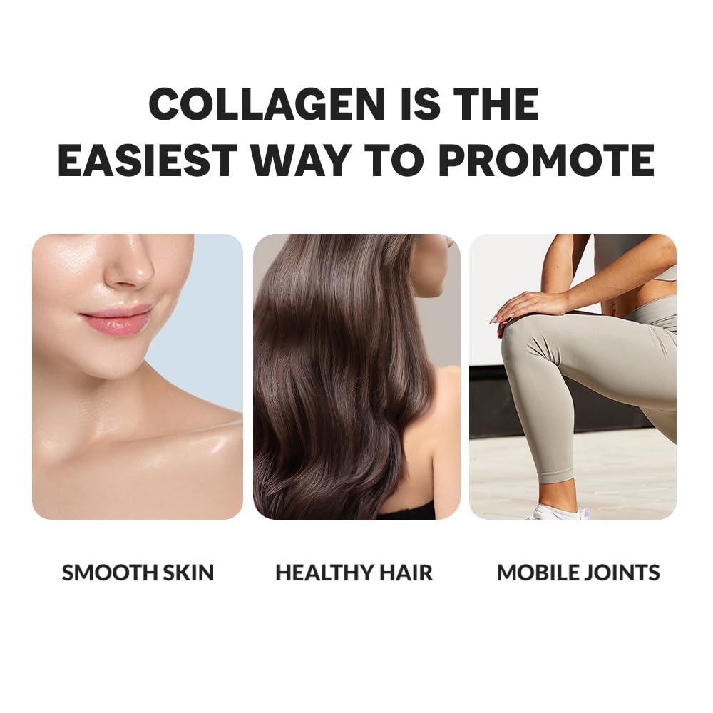 Cevitol Marine Collagen Peptides - Hydrolyzed Ultra-fine Collagen Powder for Women & Men, Hyaluronic Acid, Biotin, Vitam