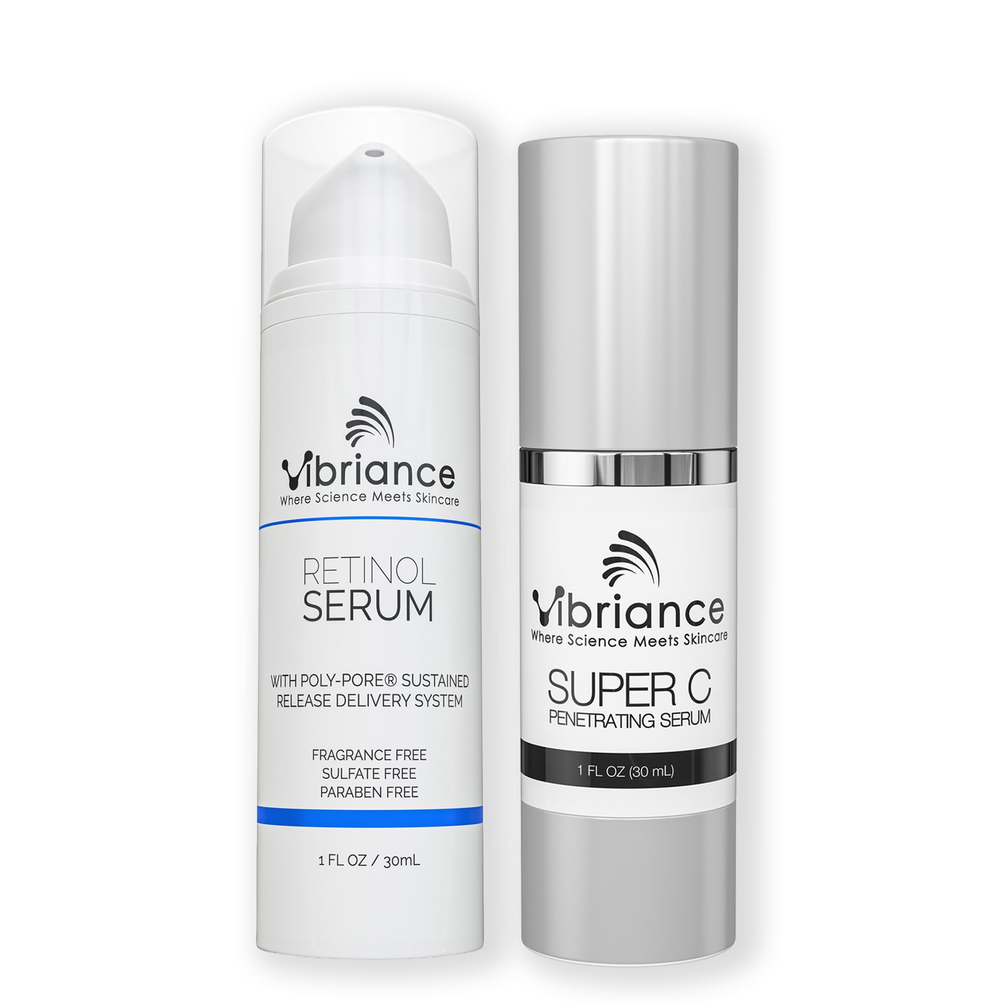 Vibriance Dynamic Duo Bundle Super C Serum + Retinol Serum