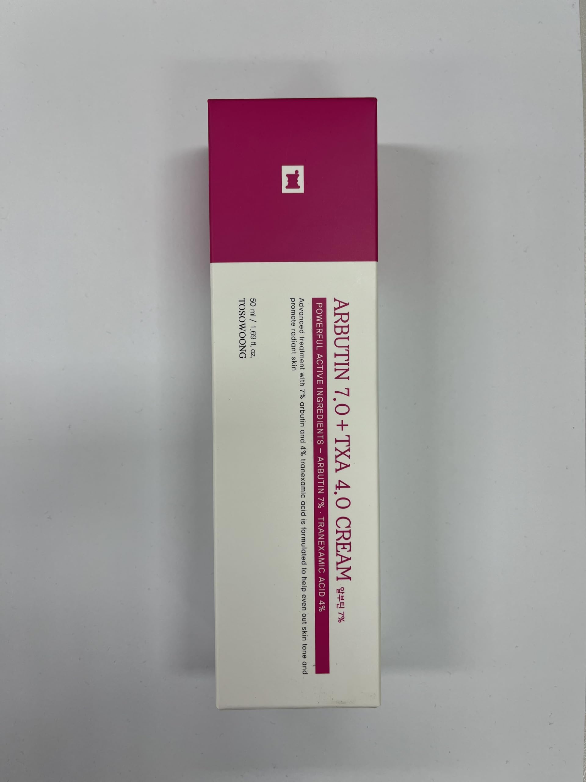 TOSOWOONG Arbutin 7% + Tranexamic Acid 4% Cream for Dark Spots, Brightening