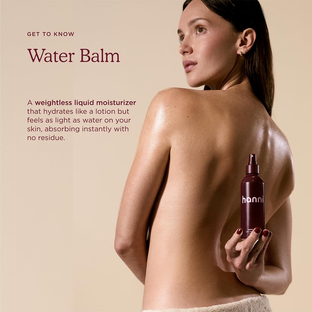 HANNI Water Balm Instant Hydration Body Mist, 200 mL / 6.76 fl oz – close-up detail