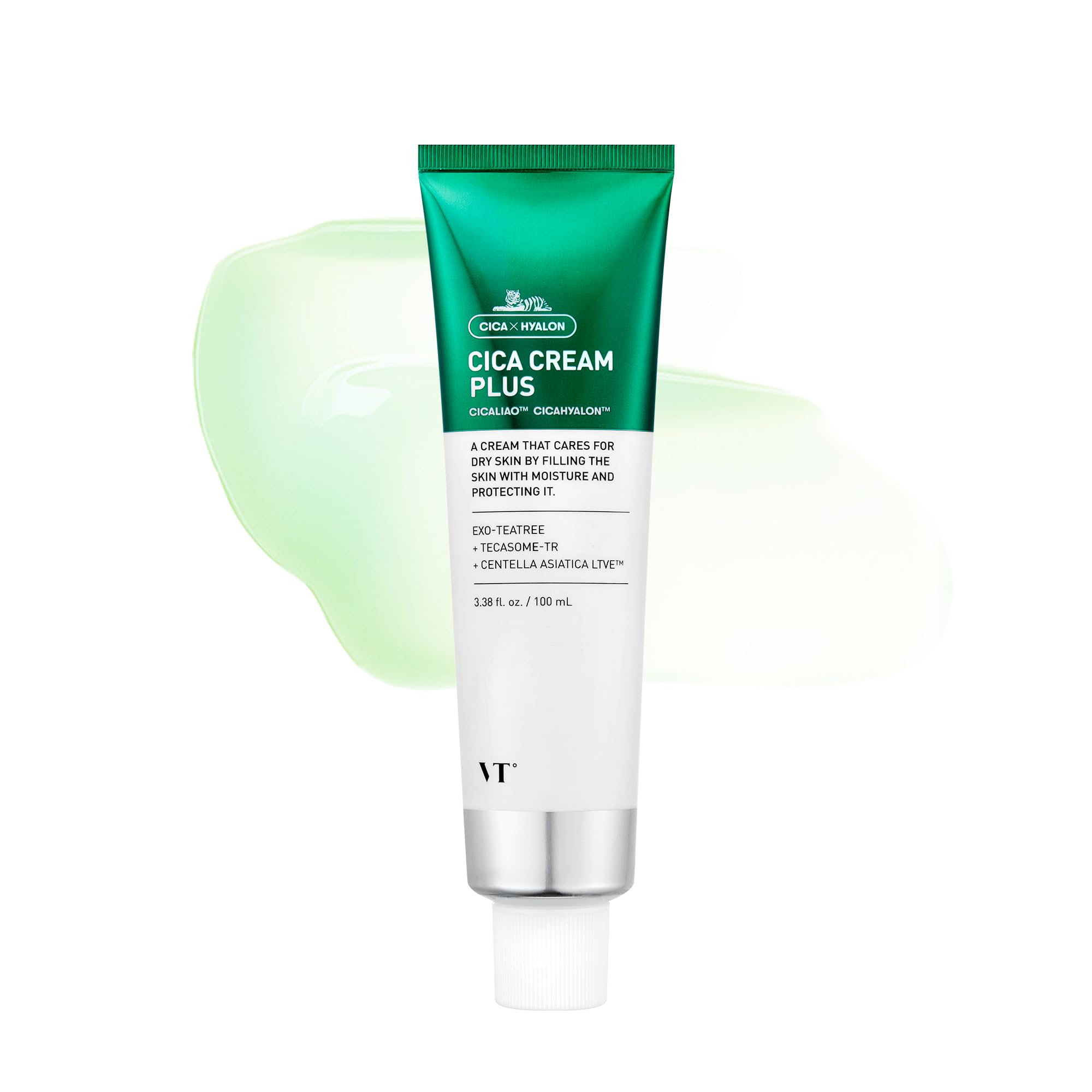 VT COSMETICS Cica Cream Plus Hydrating & Calming Face Moisturizer - Product Imagery
