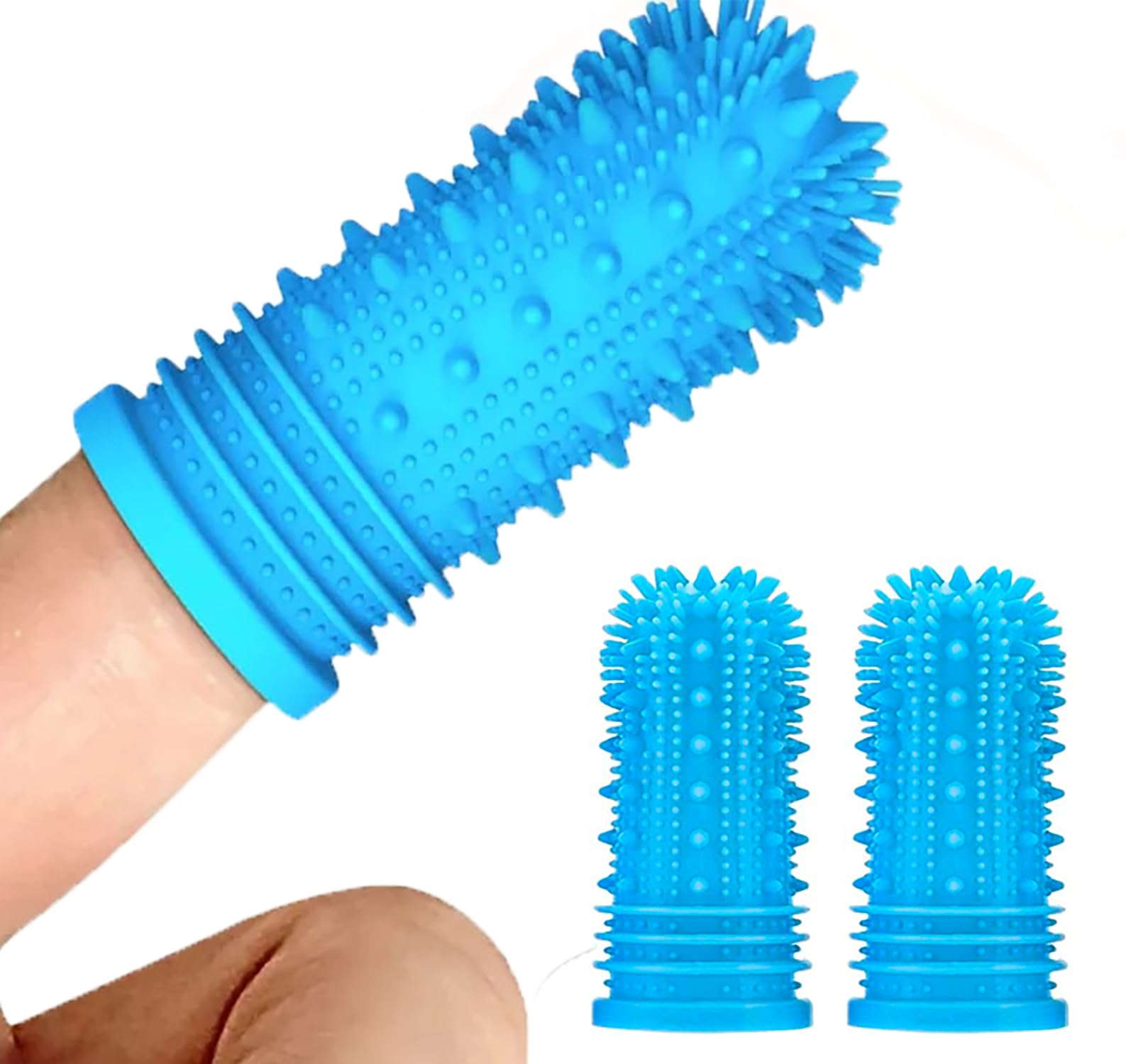 Pet Republique 360 Degree Finger Toothbrush for Dogs and Cats – - Product Imagery
