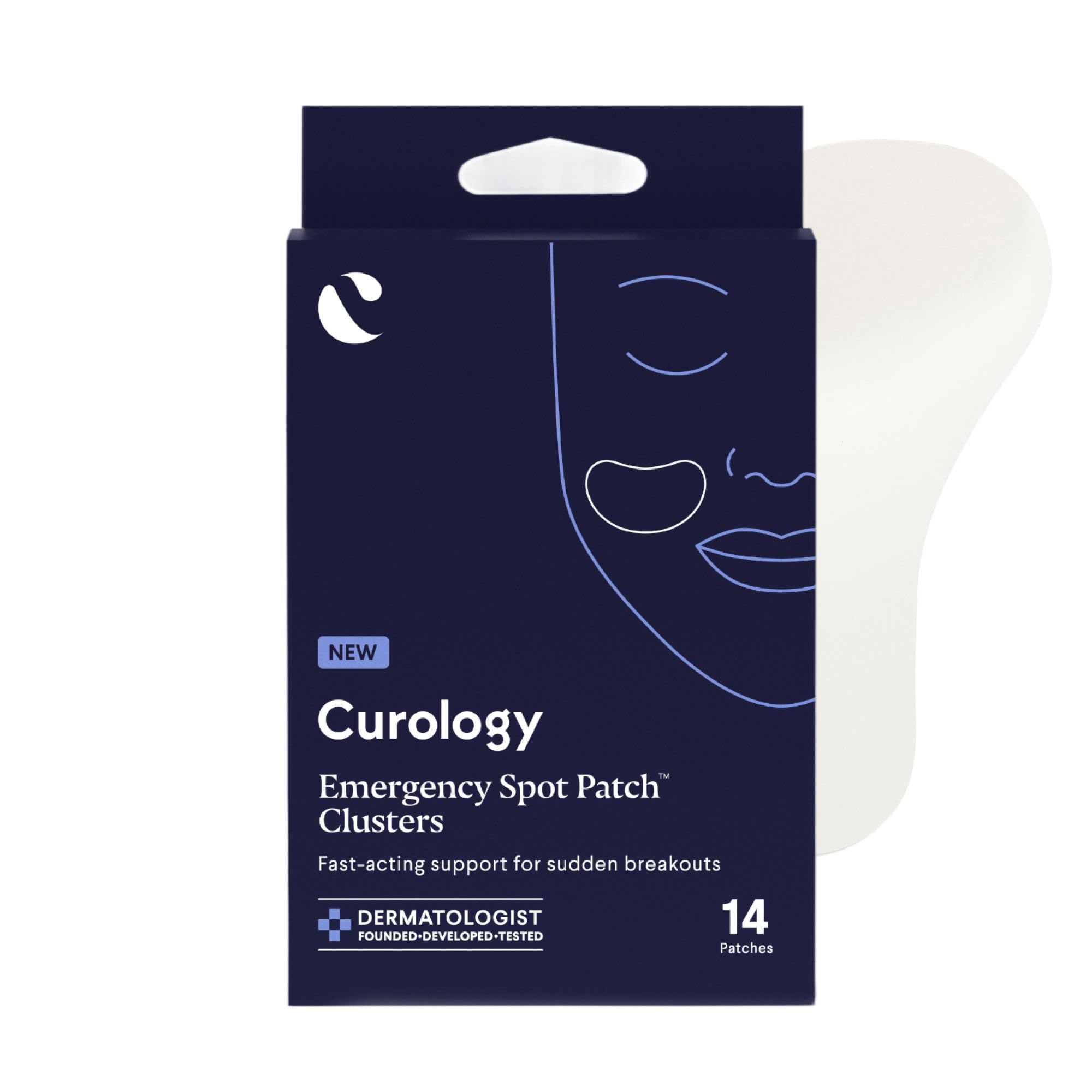 Curology Clear Pimple Patch Clusters for Face, Large - Product Imagery